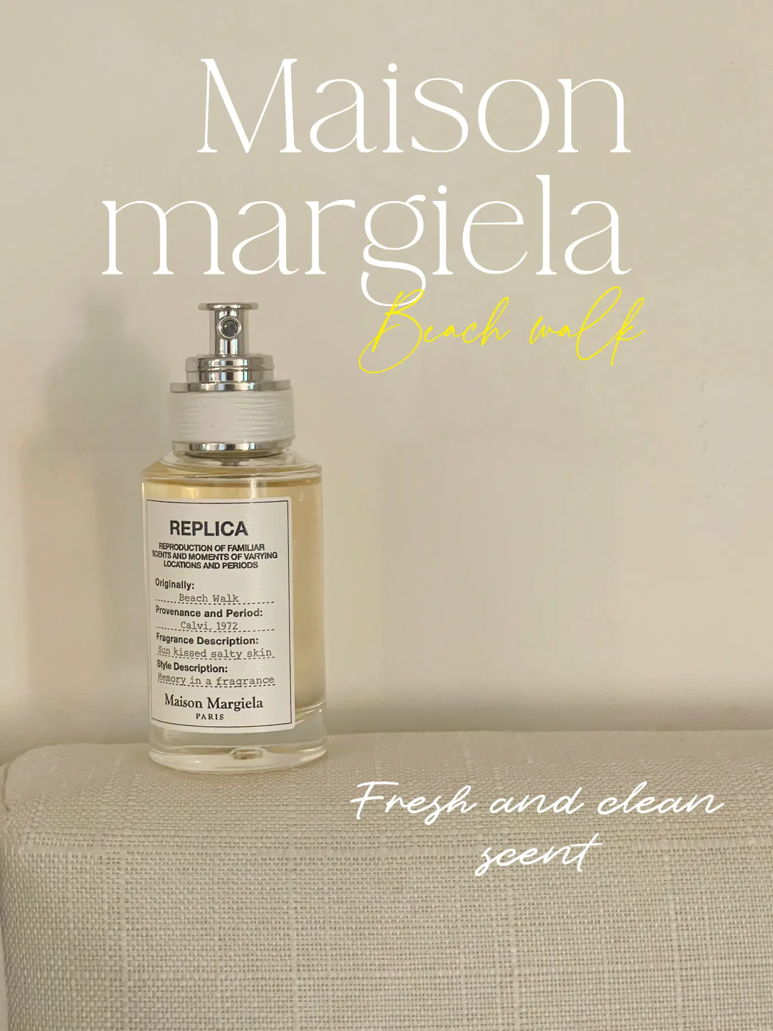 Maison margiela best sale beach walk perfume