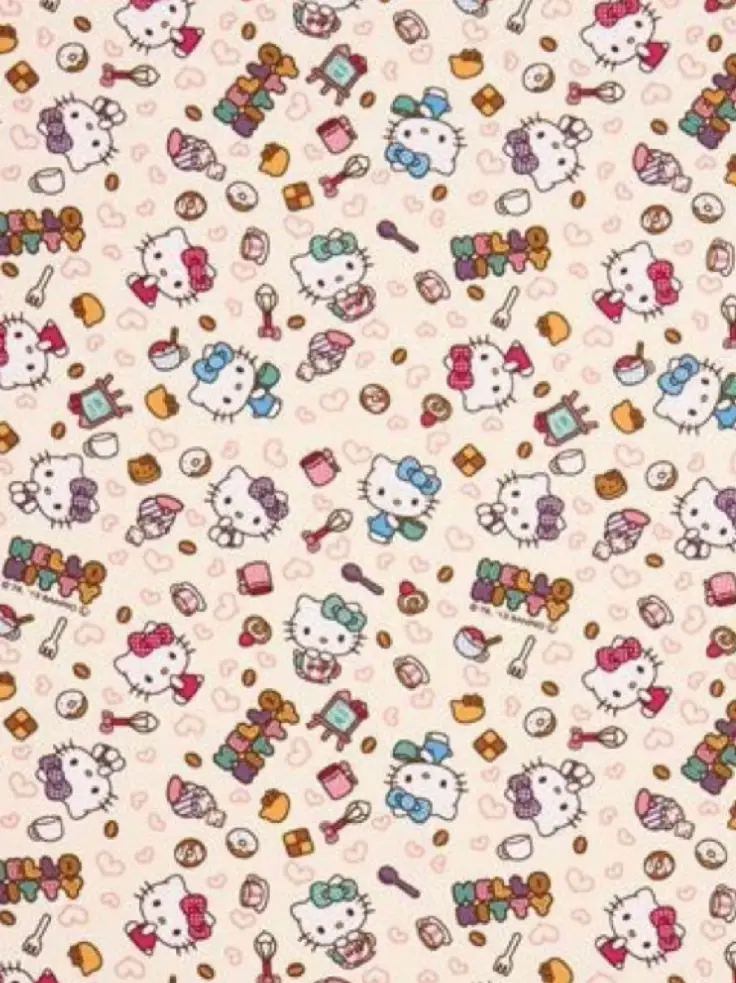 10 Hours of Pink Hello Kitty Background, Backdrop, Wallpaper, Screensaver