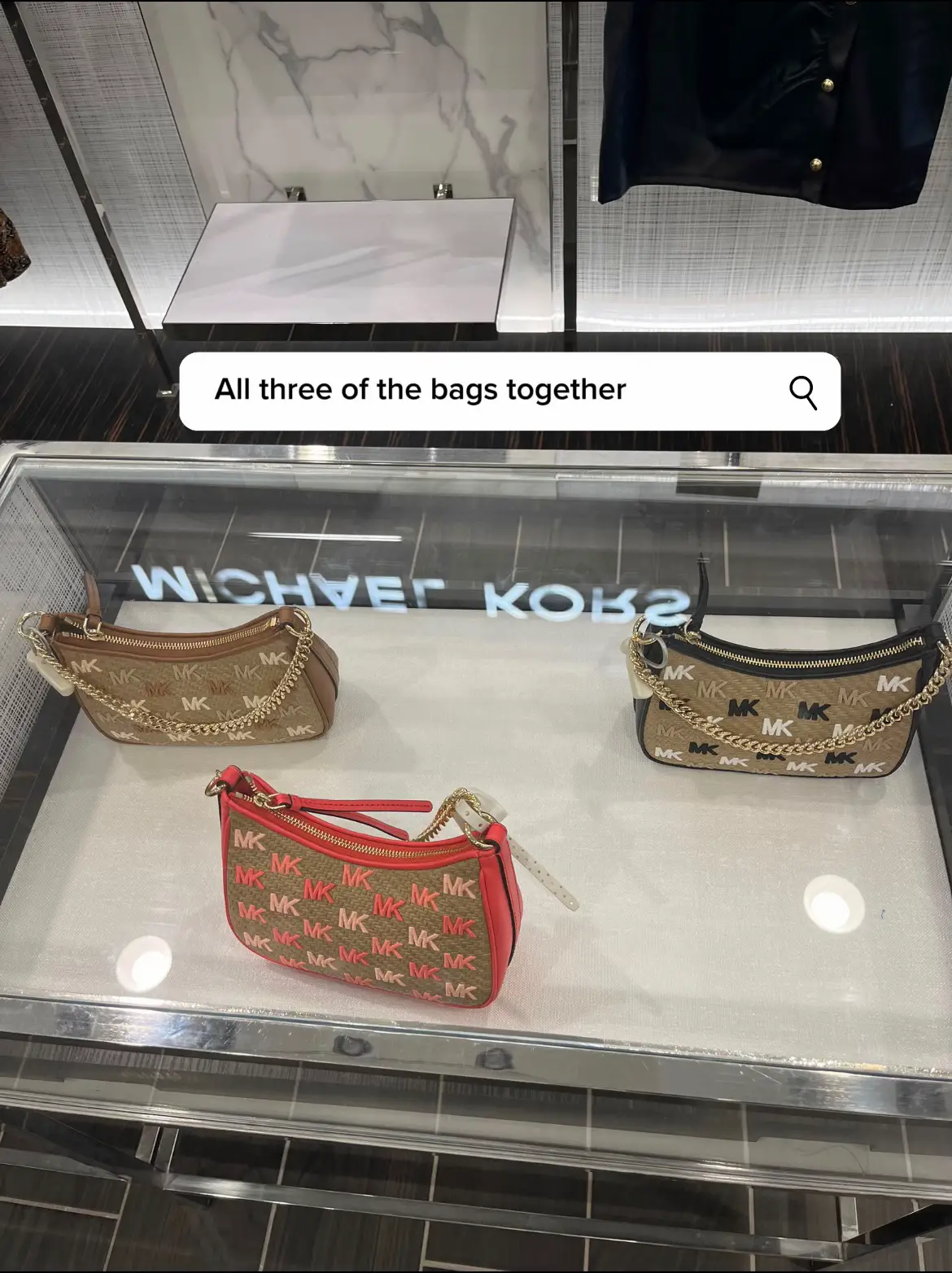 Are the designer handbags and backpacks, like Michael Kors and