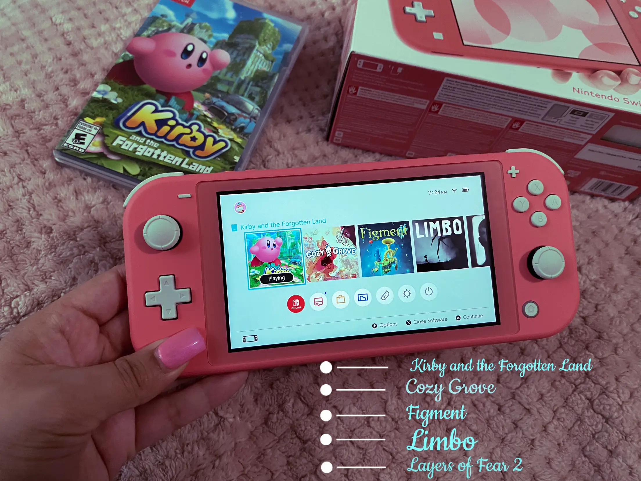 Nintendo Kirby and the Forgotten Land Switch Game Deals for Nintendo Switch  OLED Switch Lite KIRBY AND THE FORGOTTEN LAND