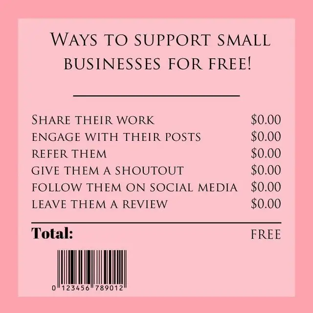 Ways to support small businesses for free | Gallery posted by ...