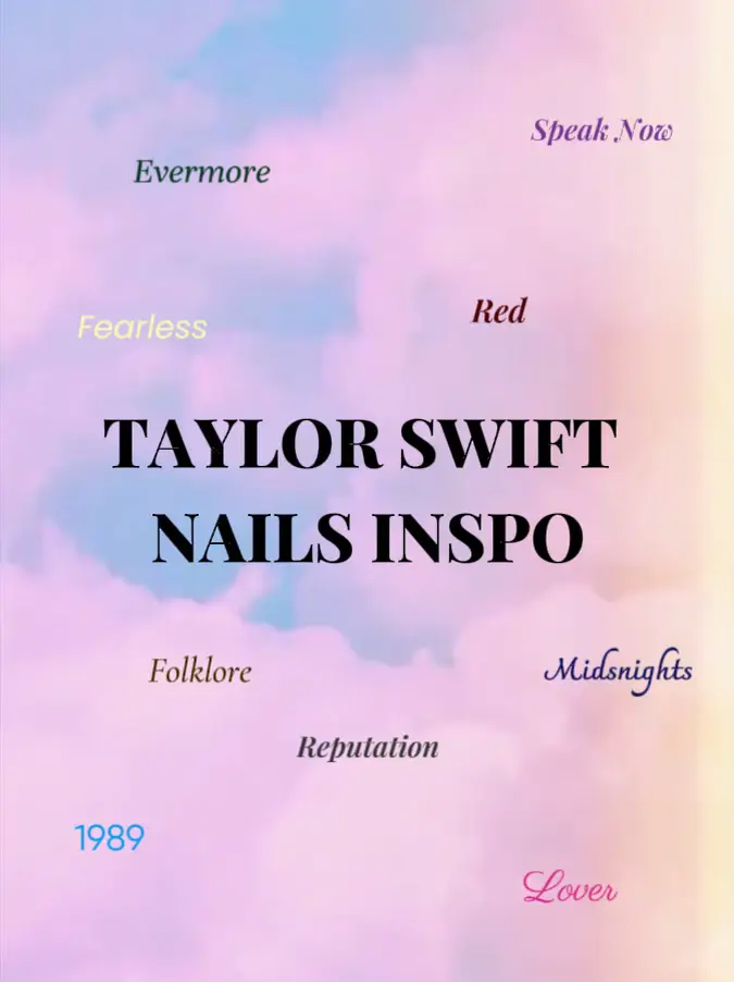 TAYLOR SWIFT NAILS INSPO 🩷✨'s images