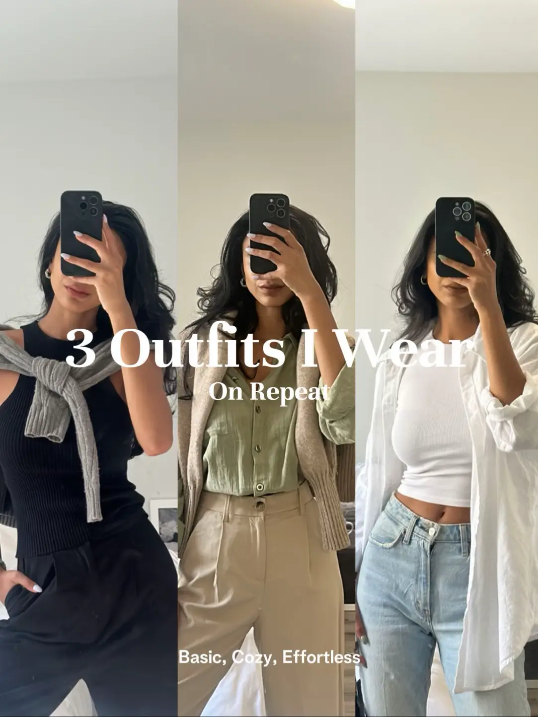 3 cozy outfits I wear on repeat, Neutral Style, Gallery posted by Bindi  Dhaduk