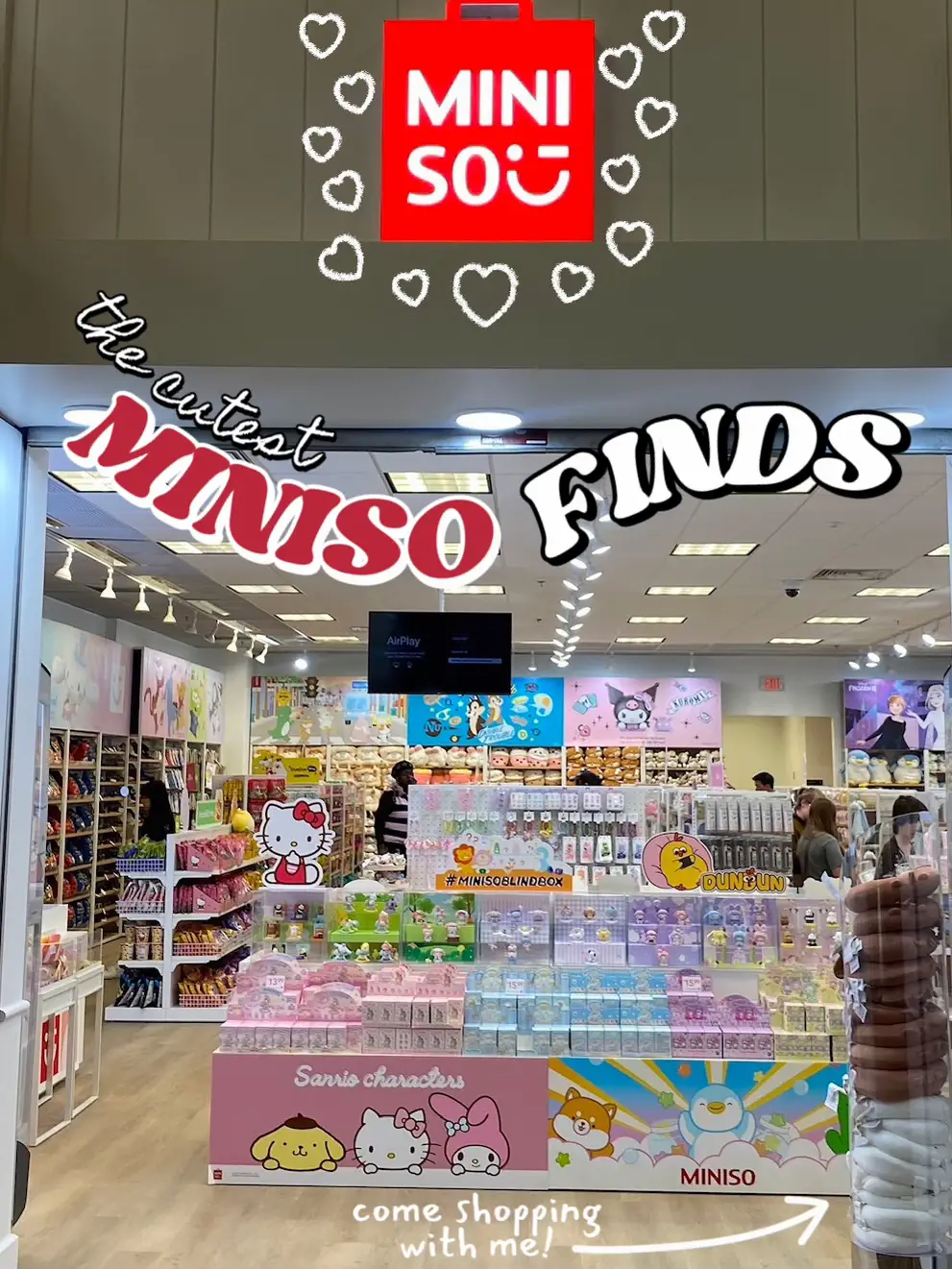 let’s go shopping @ miniso!! 🛍🛒 | Gallery posted by sam ♡ | Lemon8