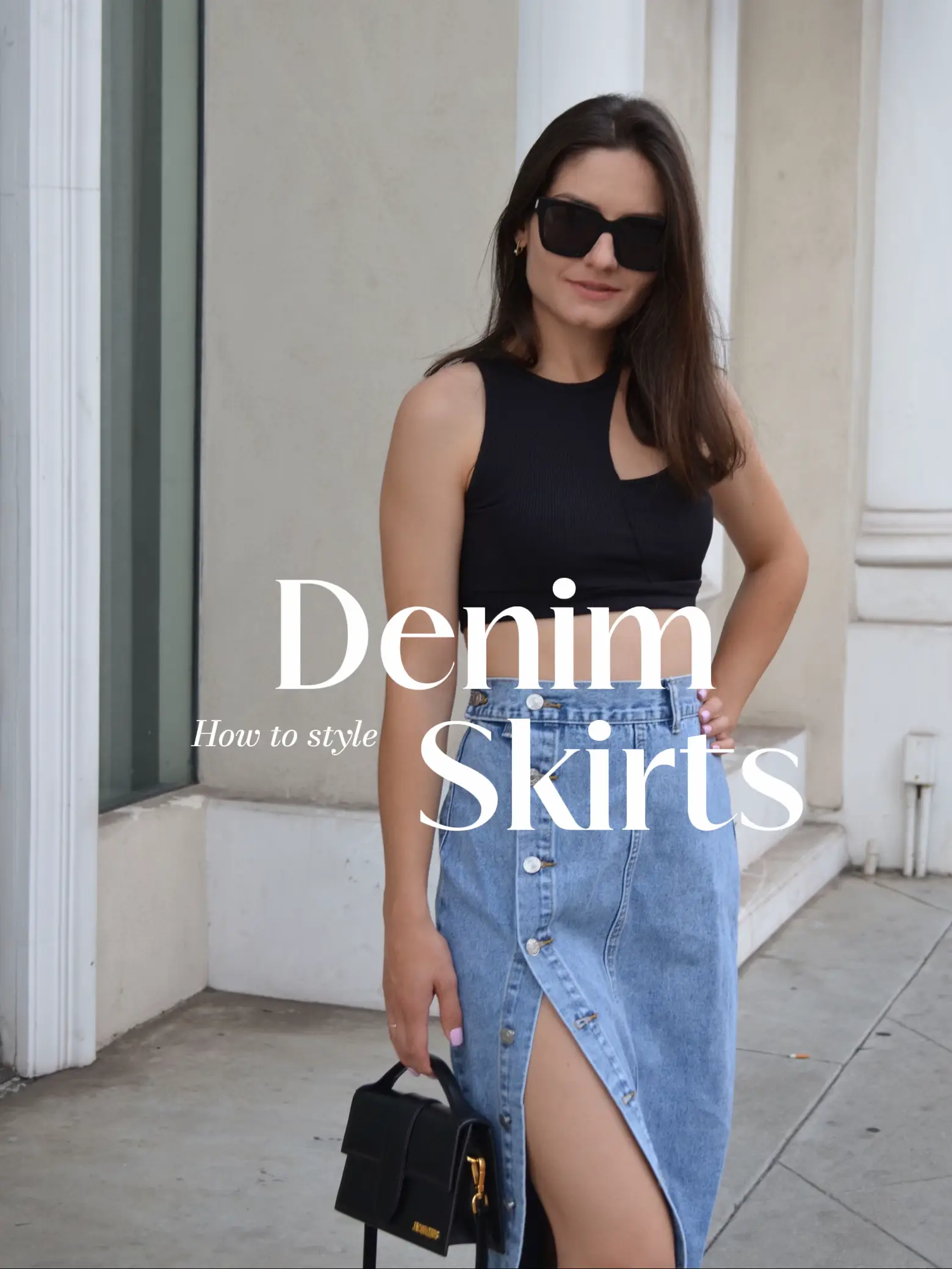 From Classic to Edgy: How to Wear a Denim Skirt in 2023 - MY CHIC OBSESSION