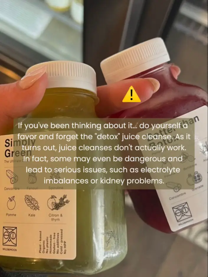Warning ⚠️ DON’T do a juice cleanse Gallery posted by Jessica Maria W