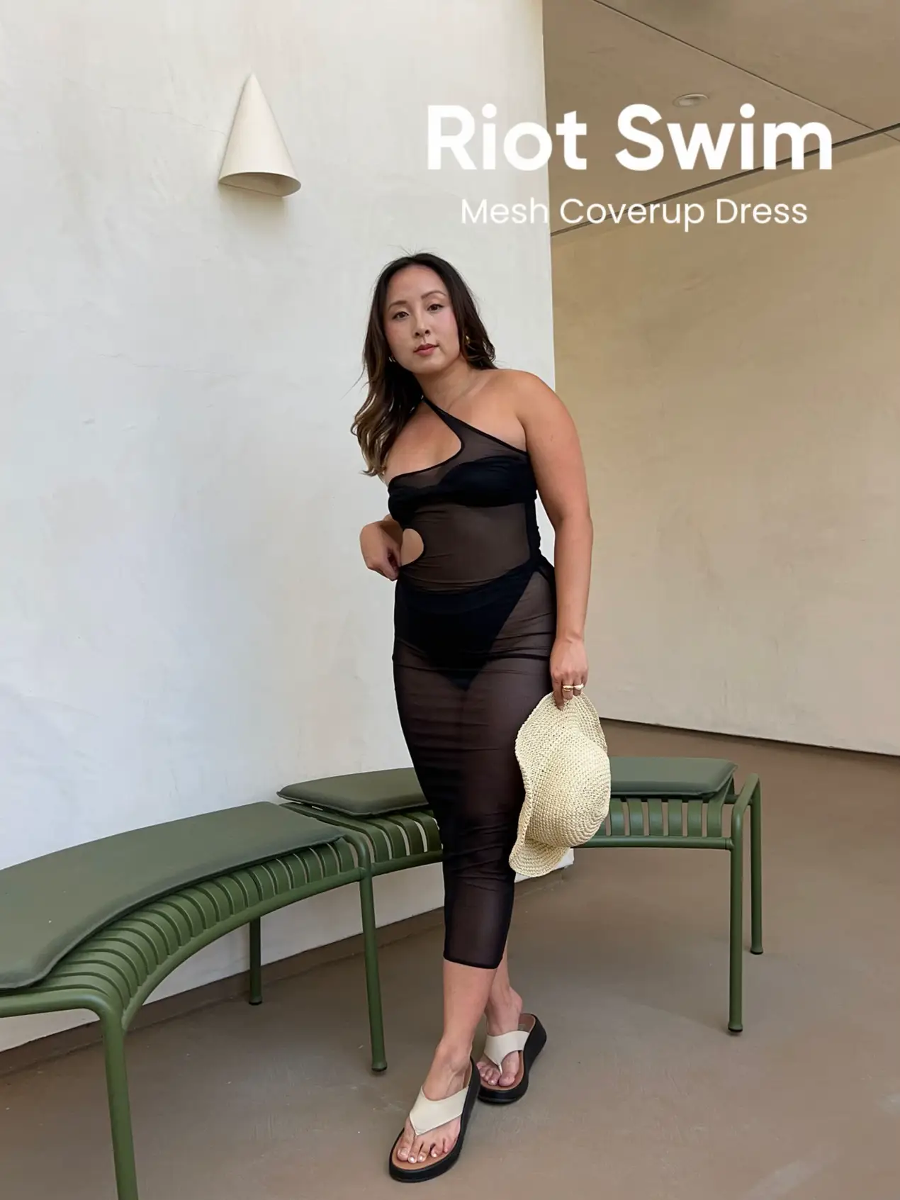 Hanna Nikole Women Plus Size Mid Length Cover up Black Stripe Bikini  Coverups Tie Front Bathing Suit Beachwear 16W at  Women's Clothing  store
