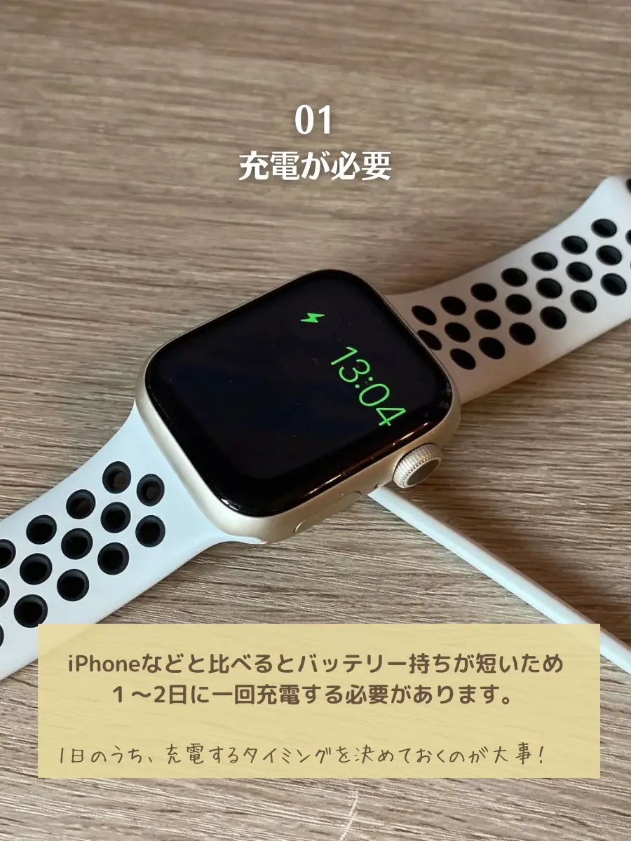 商品の詳細1月3日までapple watch SE1 40mm NIKE アップルウォッチ - 時計