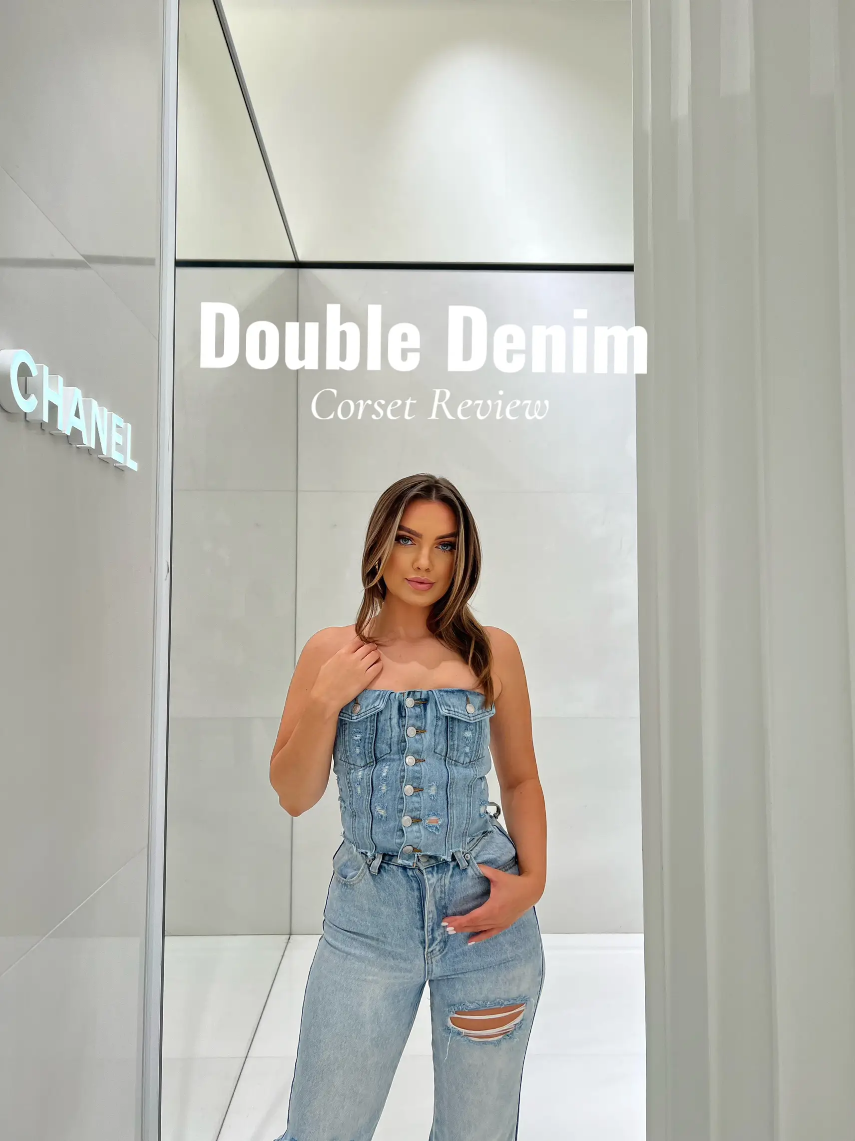 How To Style Denim Corsets, The 411