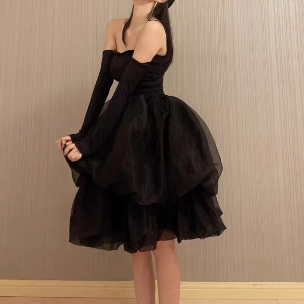 2way🖤】volume dress | Gallery posted by muu.selectshop | Lemon8