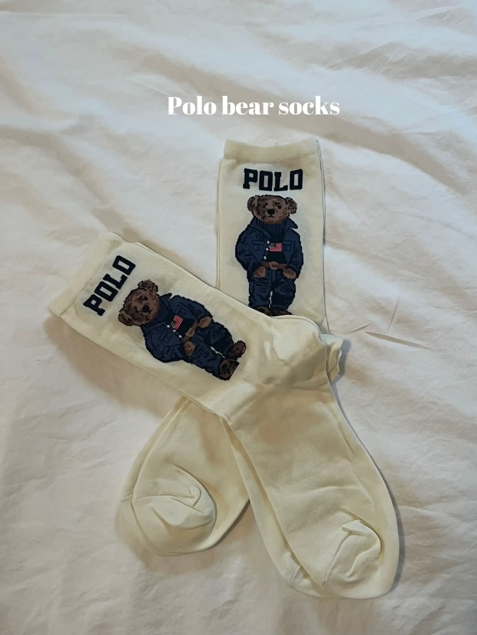 Americana Bear Socks