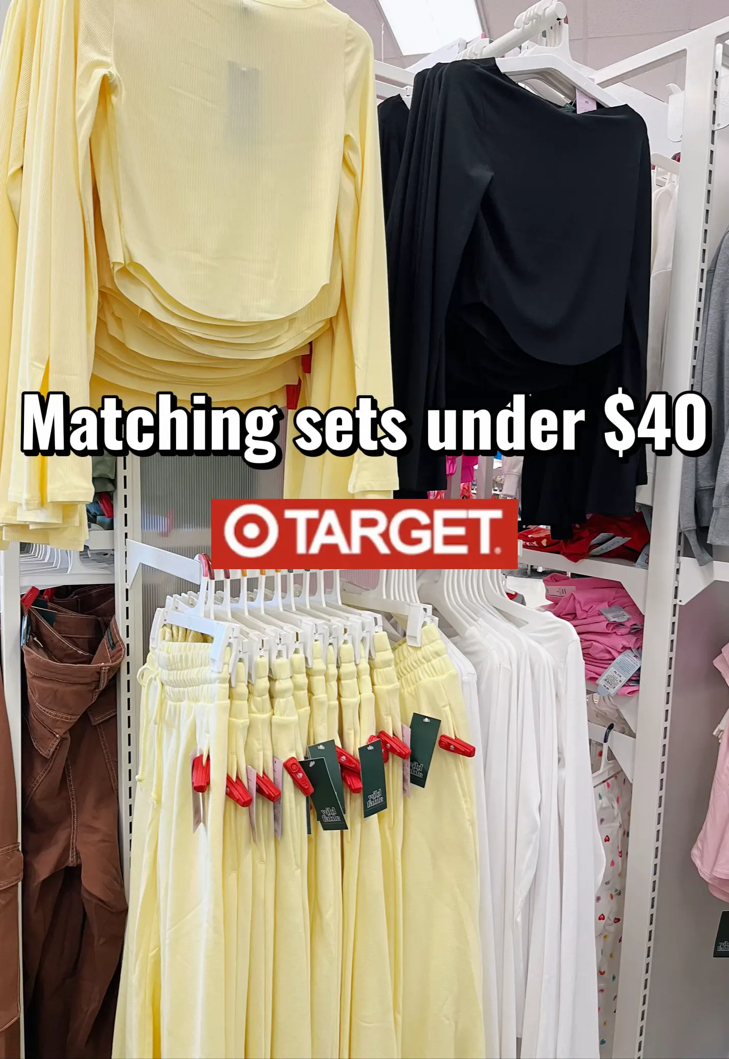 Matching Loungewear Sets from Target