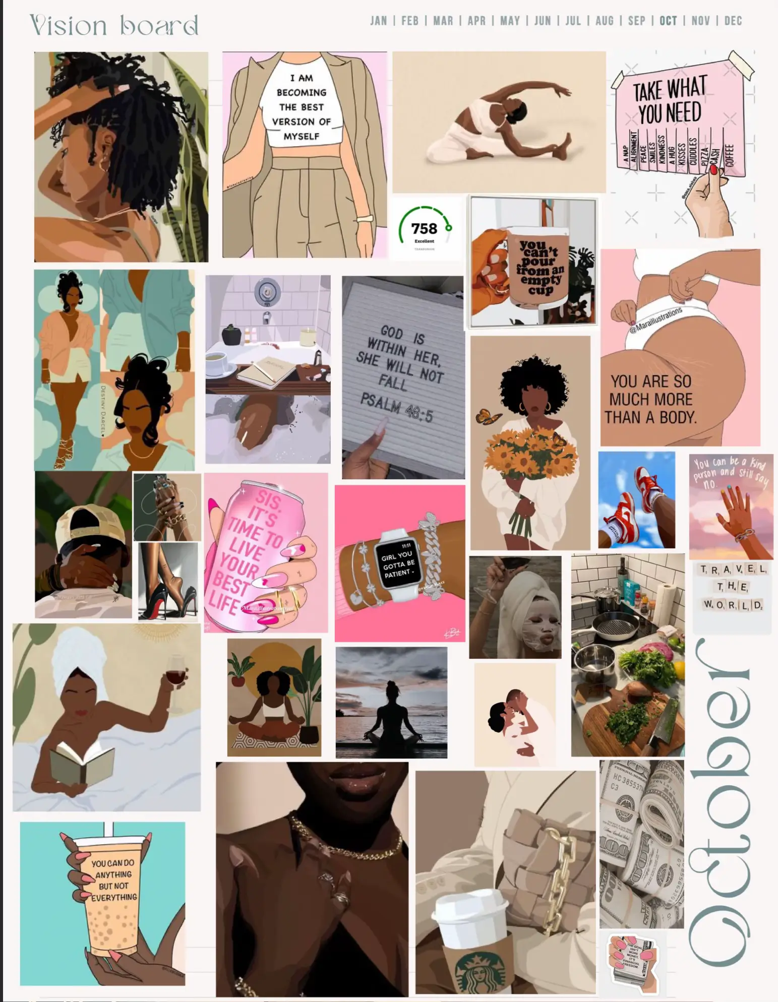 How to use vision boards to create better habits 🌻, Gallery posted by Kim  Liao