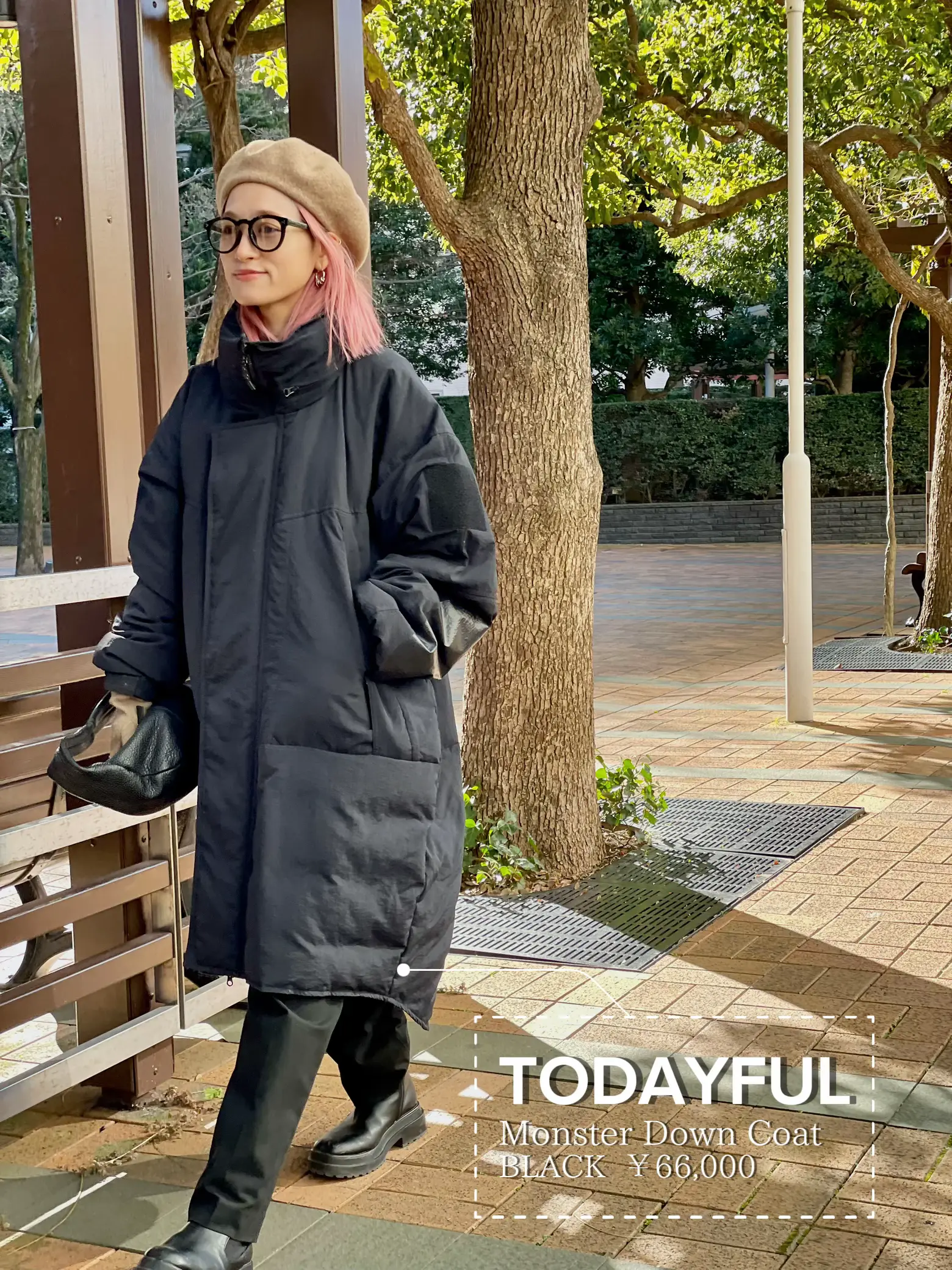 TODAYFUL Monster Down Coat -OLIVE 38 - ジャケット・アウター