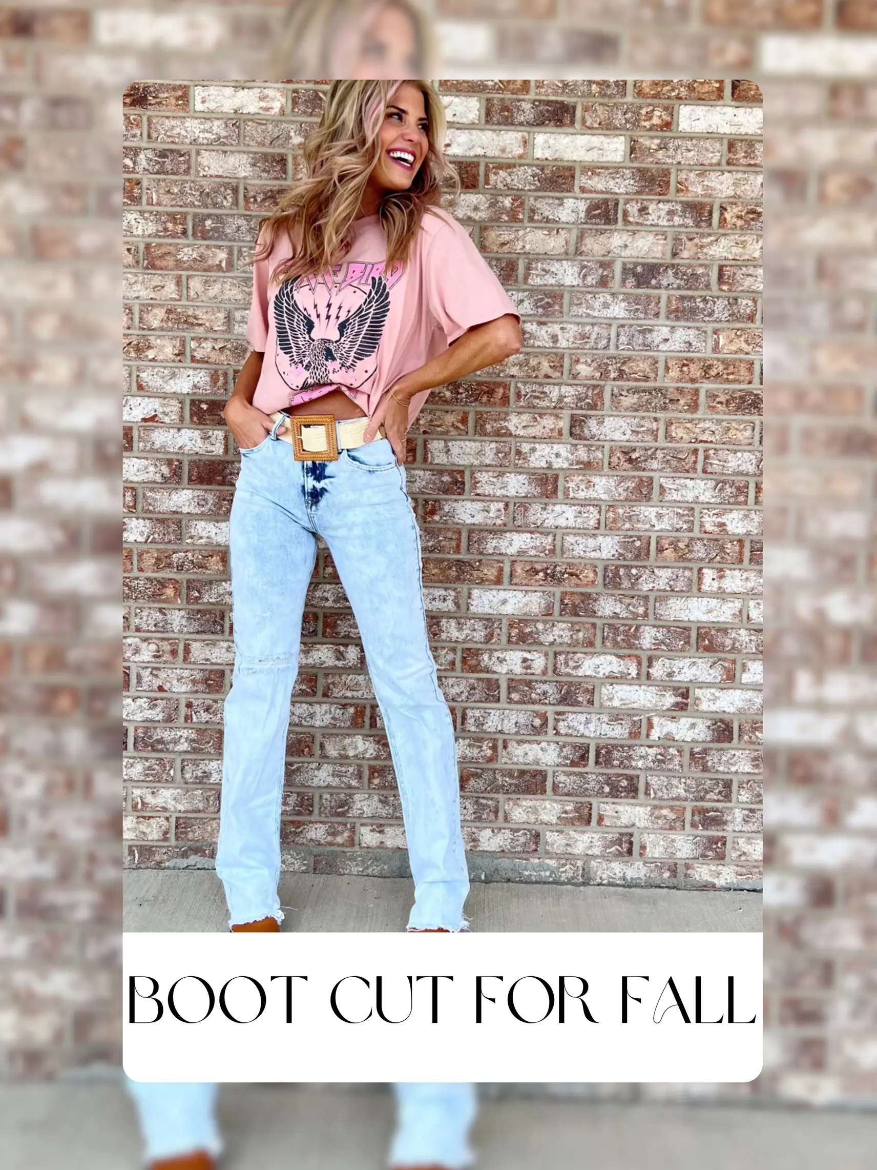 HOW TO WEAR BOOTCUT JEANS! #fashion #ootd 