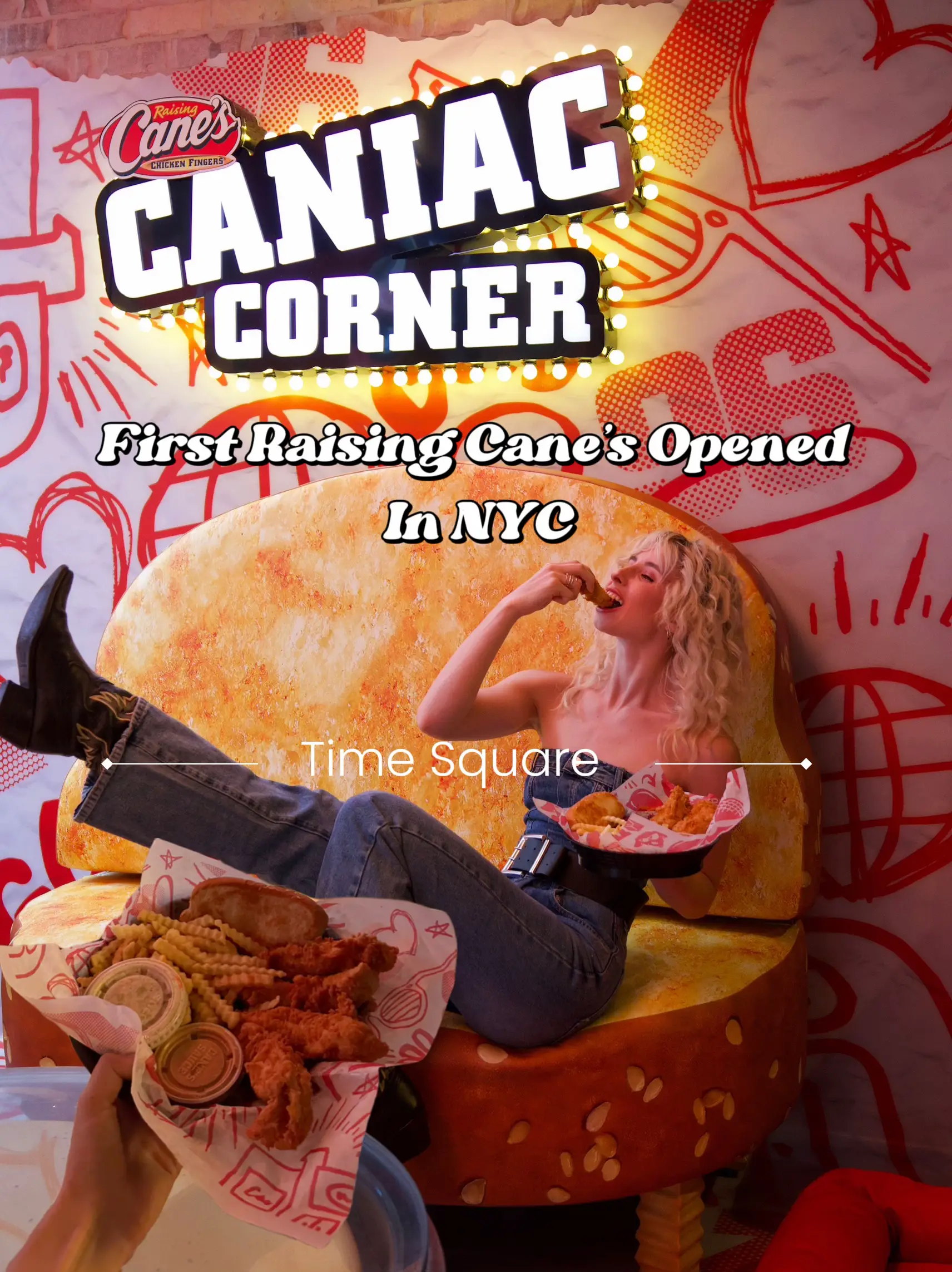 Is Raising Cane's Worth The Hype? Times Square Global Flagship