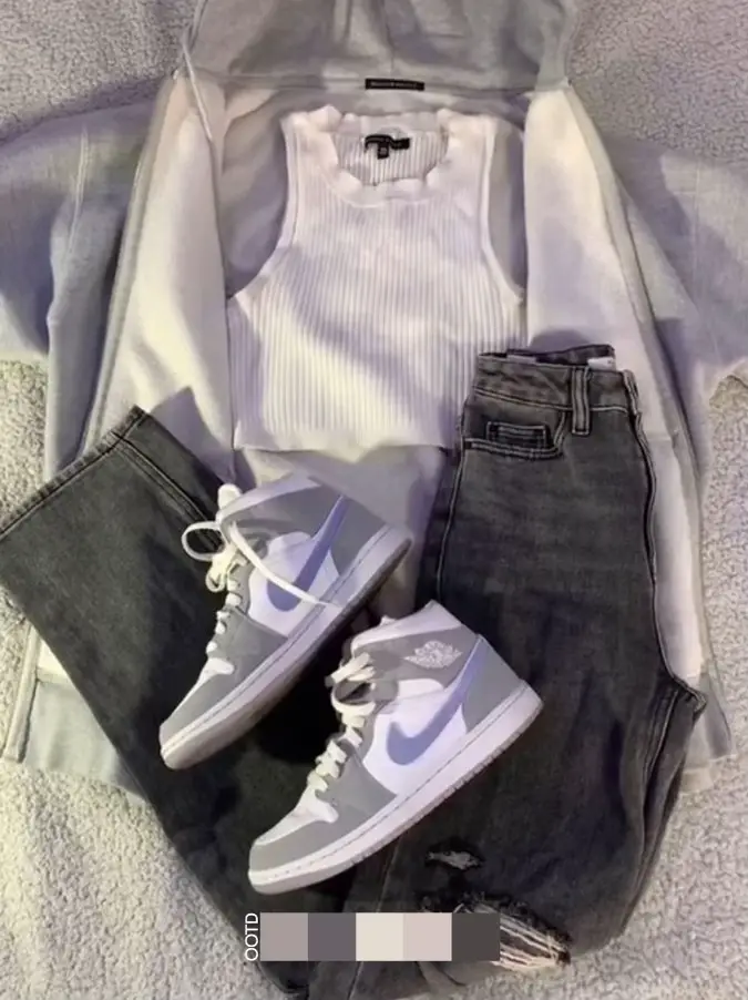 Jordan 1 sales outfit girl