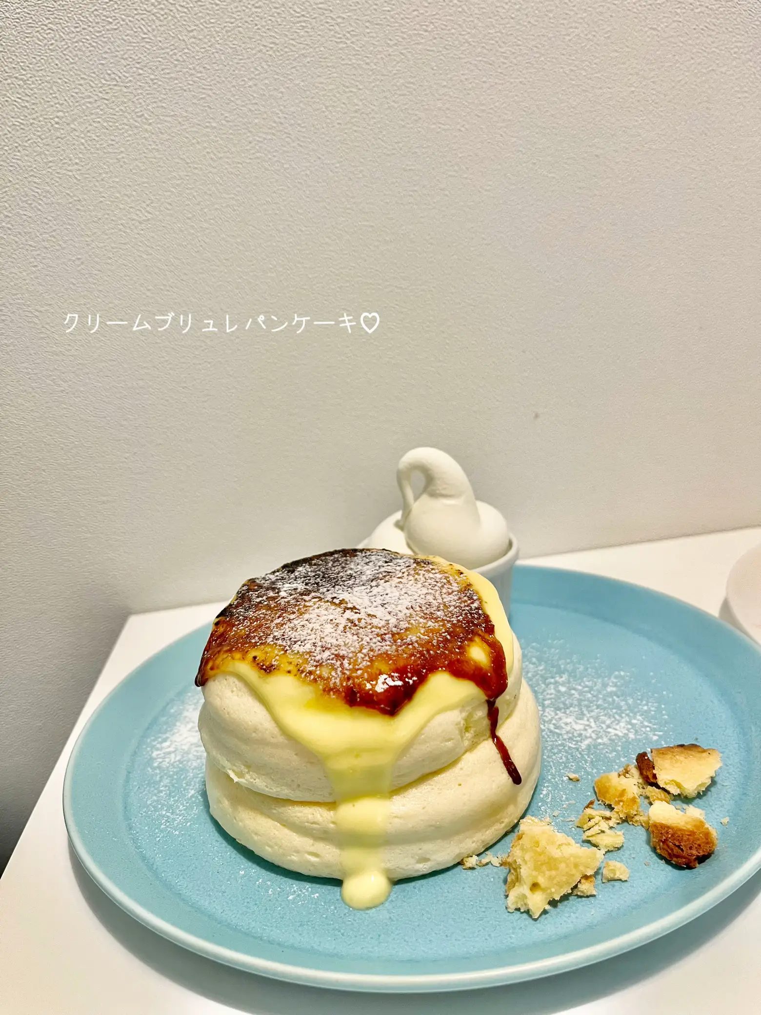 絶品！ふわしゅわ食感パンケーキ♡♡かなの魔法たまごCafe | テルミン