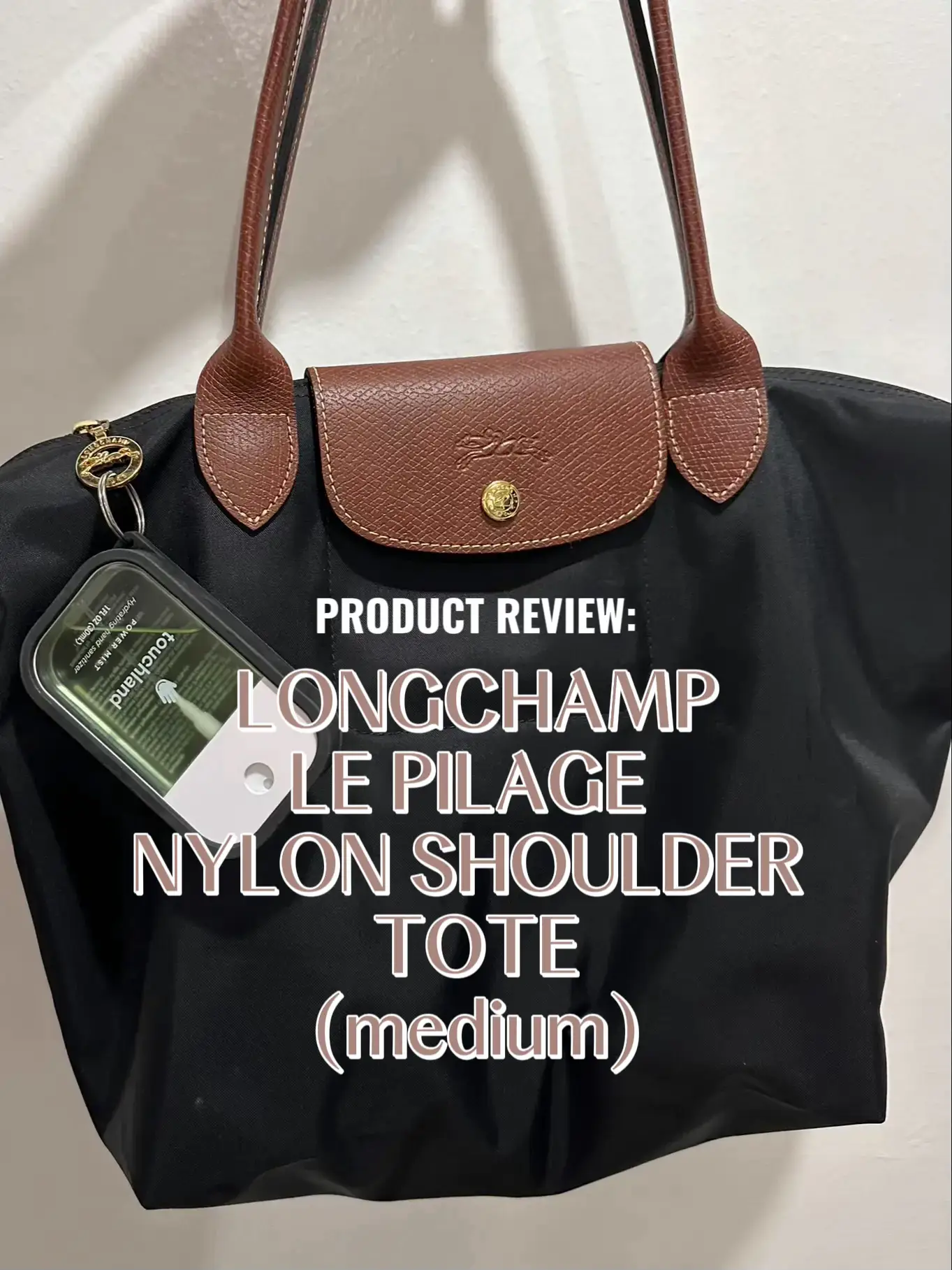 Longchamp Medium Le Pliage Nylon Shoulder Tote