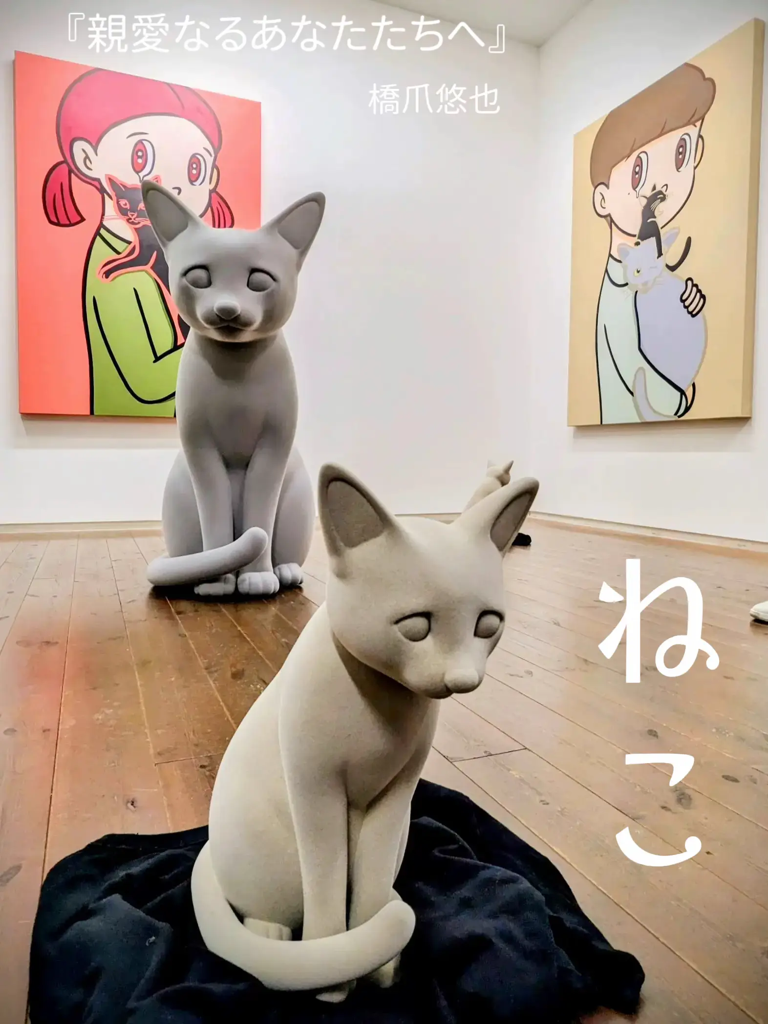 六本木】ねこ×橋爪悠也のアート作品🐈 | アート巡り☆新領域が投稿したフォトブック | Lemon8