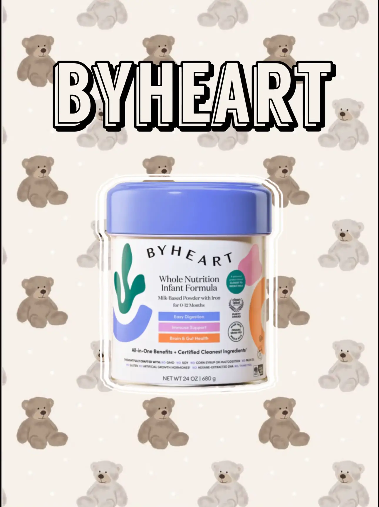 ByHeart Whole Nutrition Infant Formula