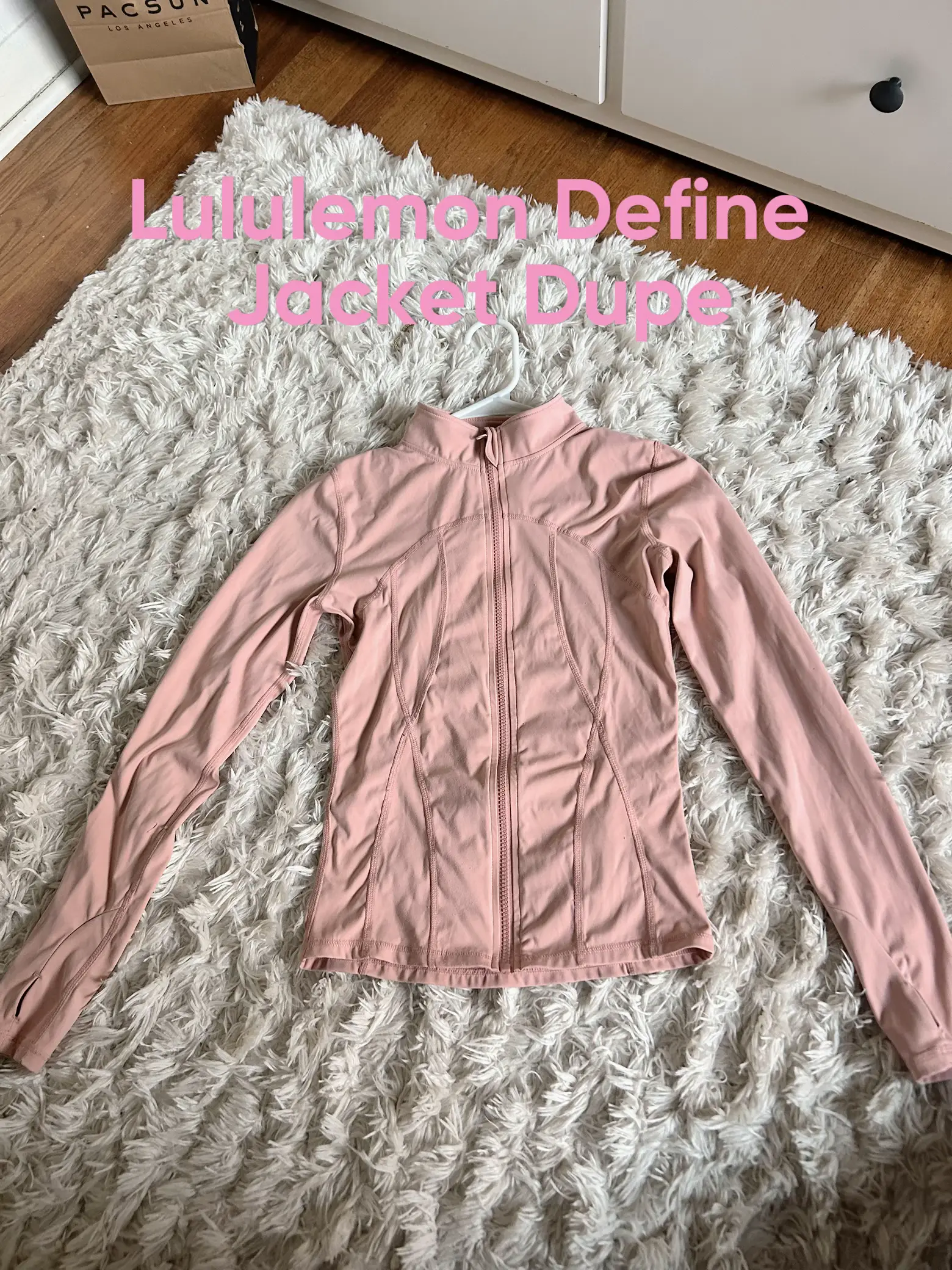 Lululemon Define Cropped Jacket Pink Size 2 - $100 (15% Off Retail) - From  Elisabeth