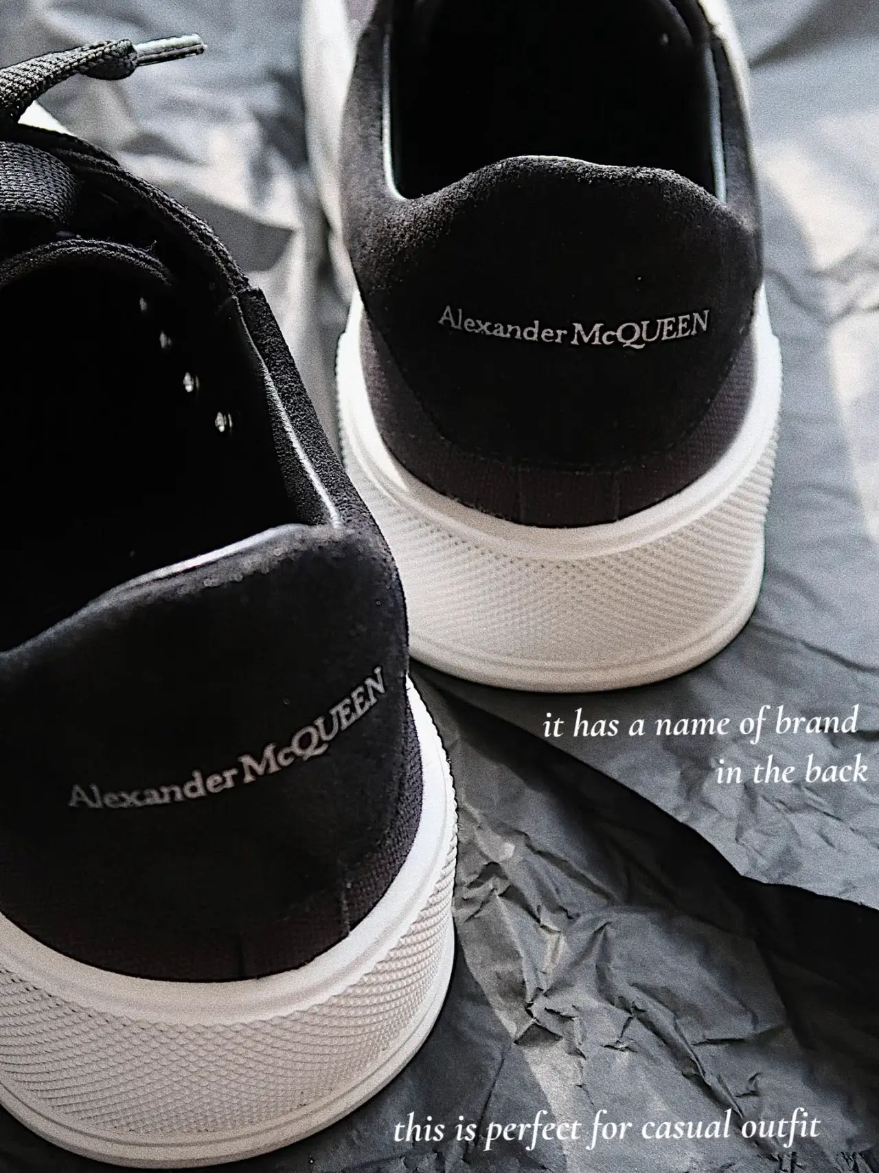 Alexander mcqueen oversized sneaker on sale outfit