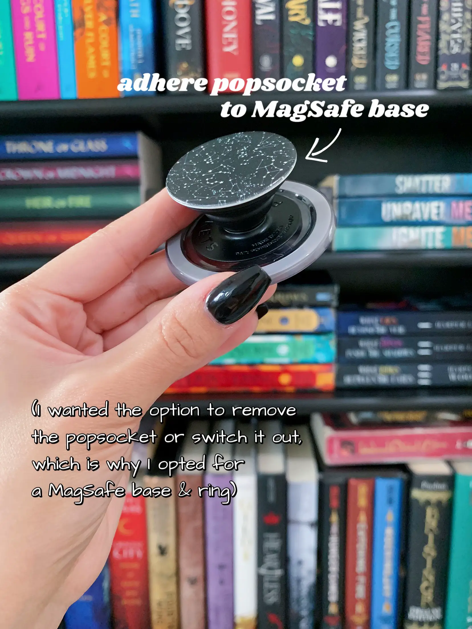 Throne of glass kindle pop socket by Sarah J. Maas, Paperback