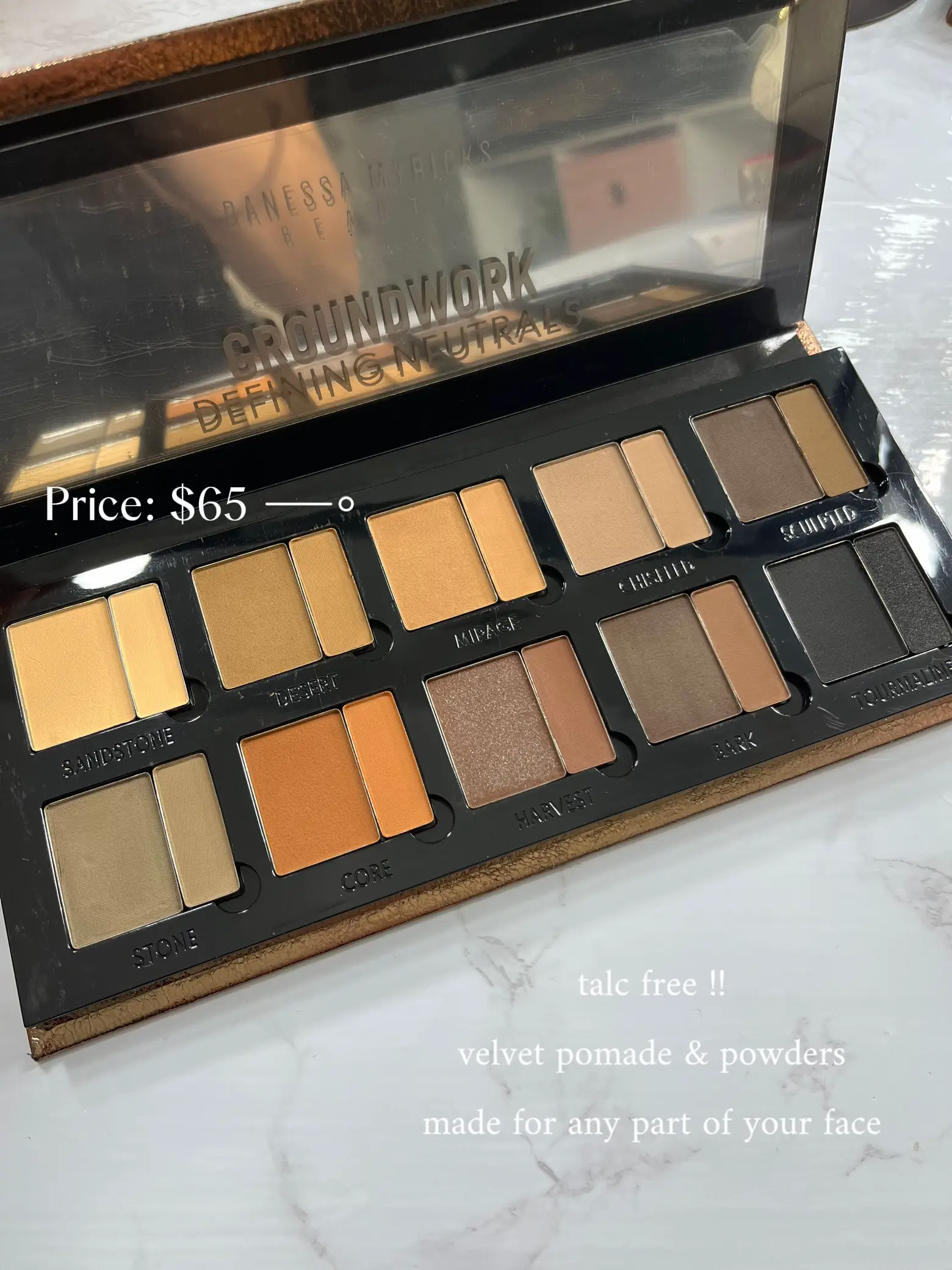 Danessa Myricks Beauty Groundwork Defining Neutrals Palette