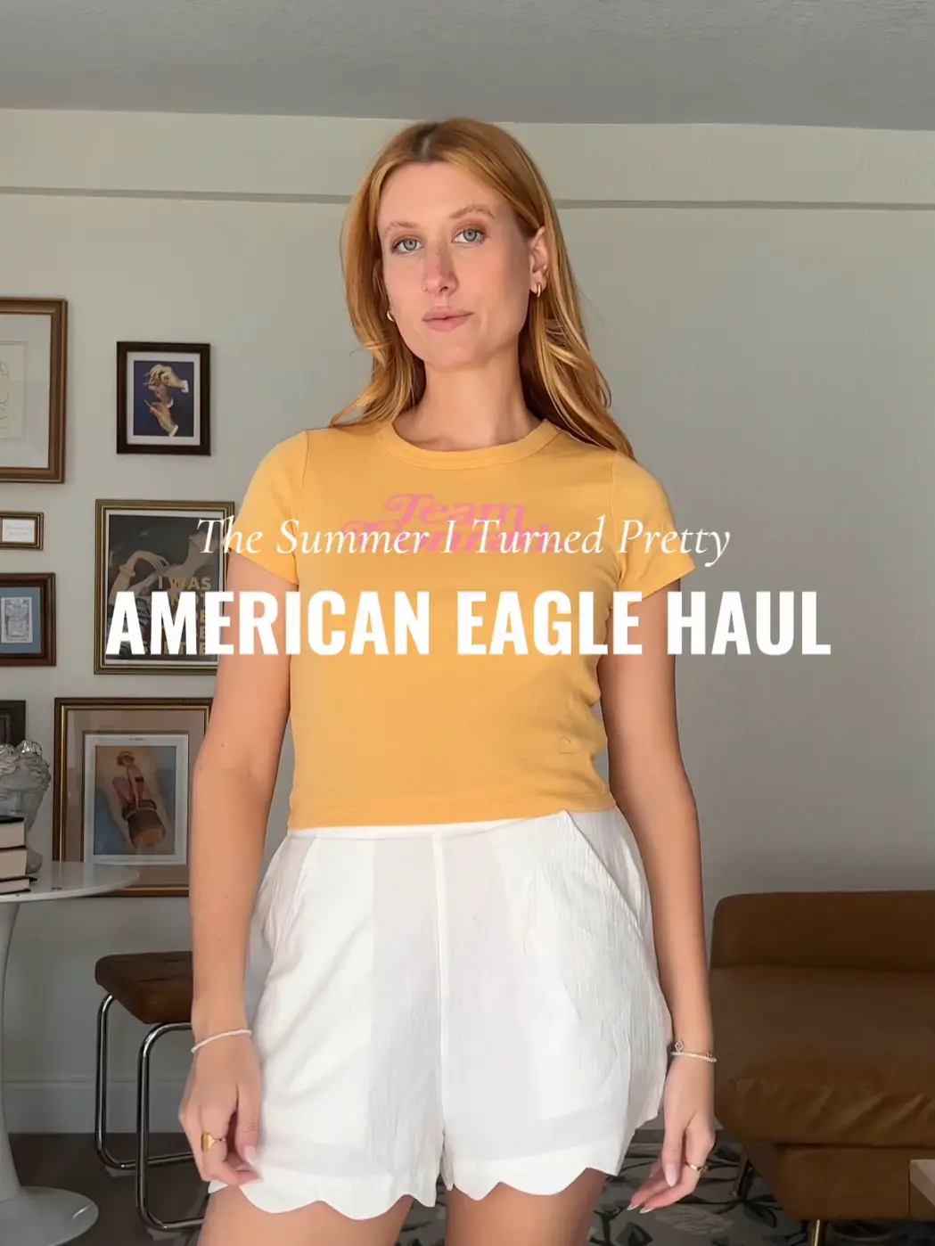 American Eagle x The Summer I Turned Pretty Denim Mom Short