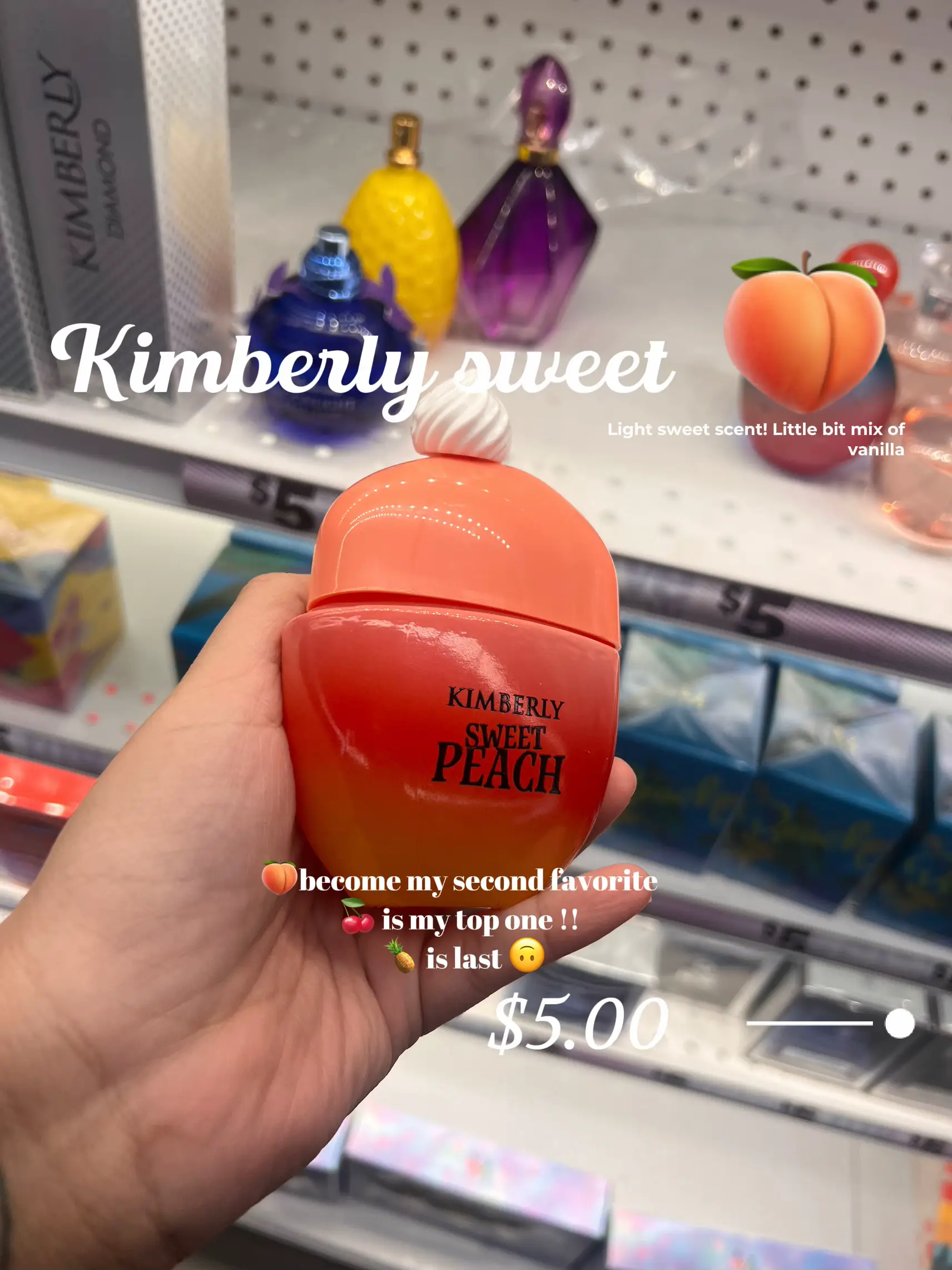 Kimberly sweet outlet peach perfume