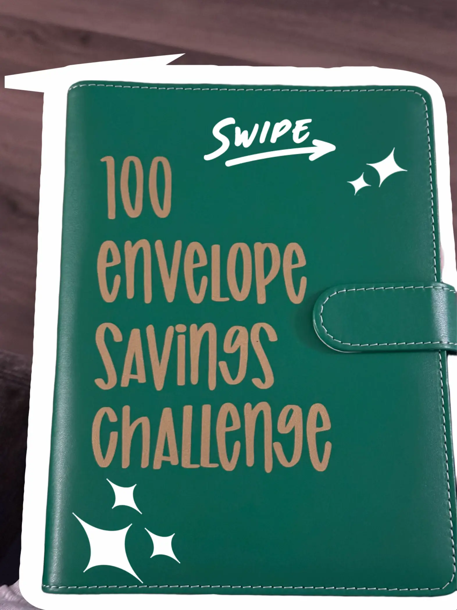 Envelopes Money Saving Challenge Sticker Save 5050 Dollars - Temu