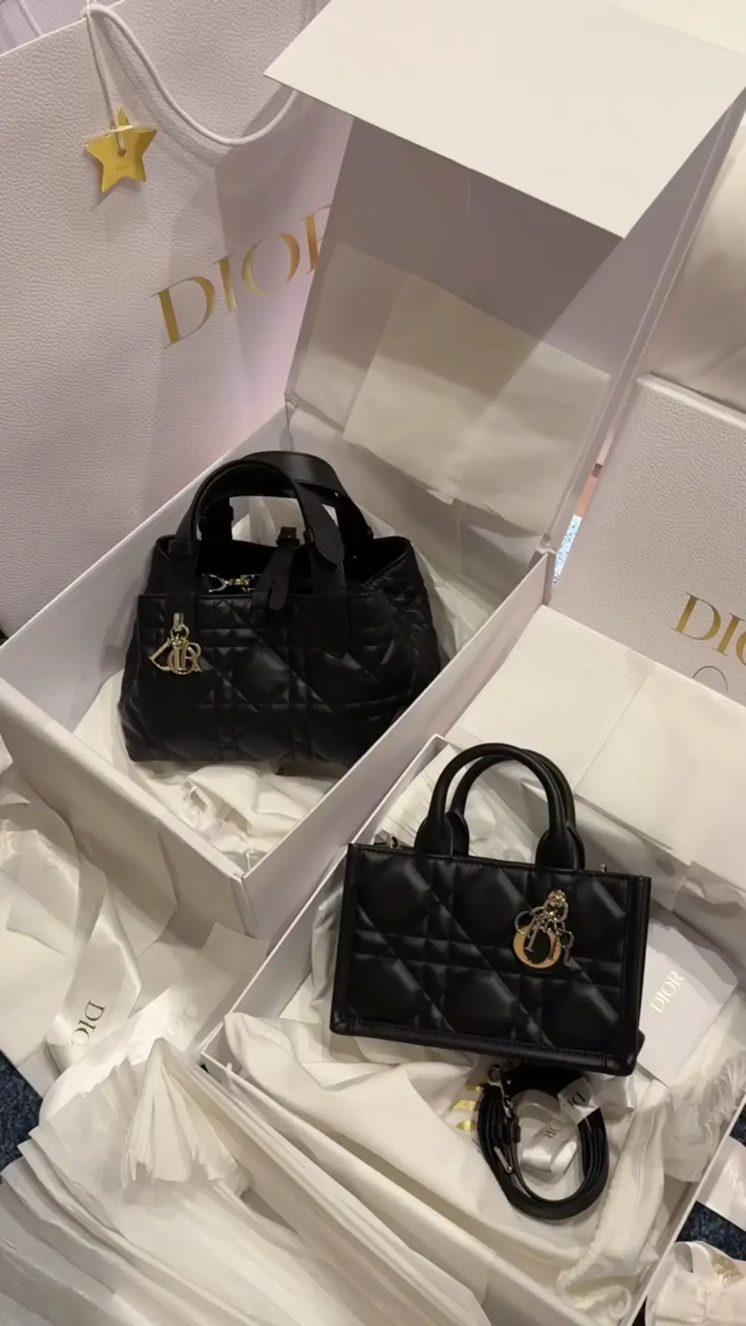 ??香港ショッピング：15万円でDiorバッグ2点をお得にゲット 