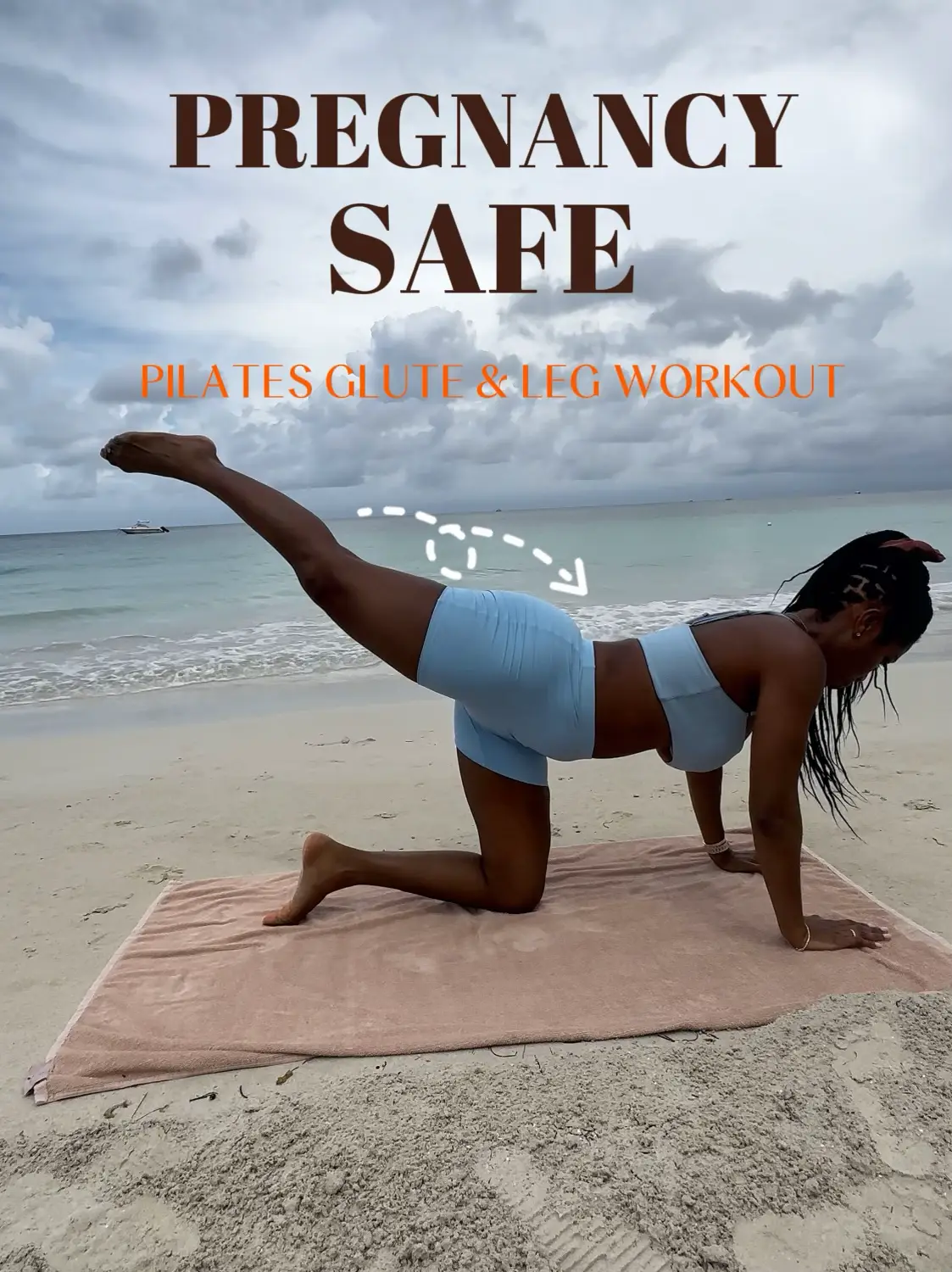 Prenatal Low-Impact Cardio HIIT Workout With Leg & Glute Focus