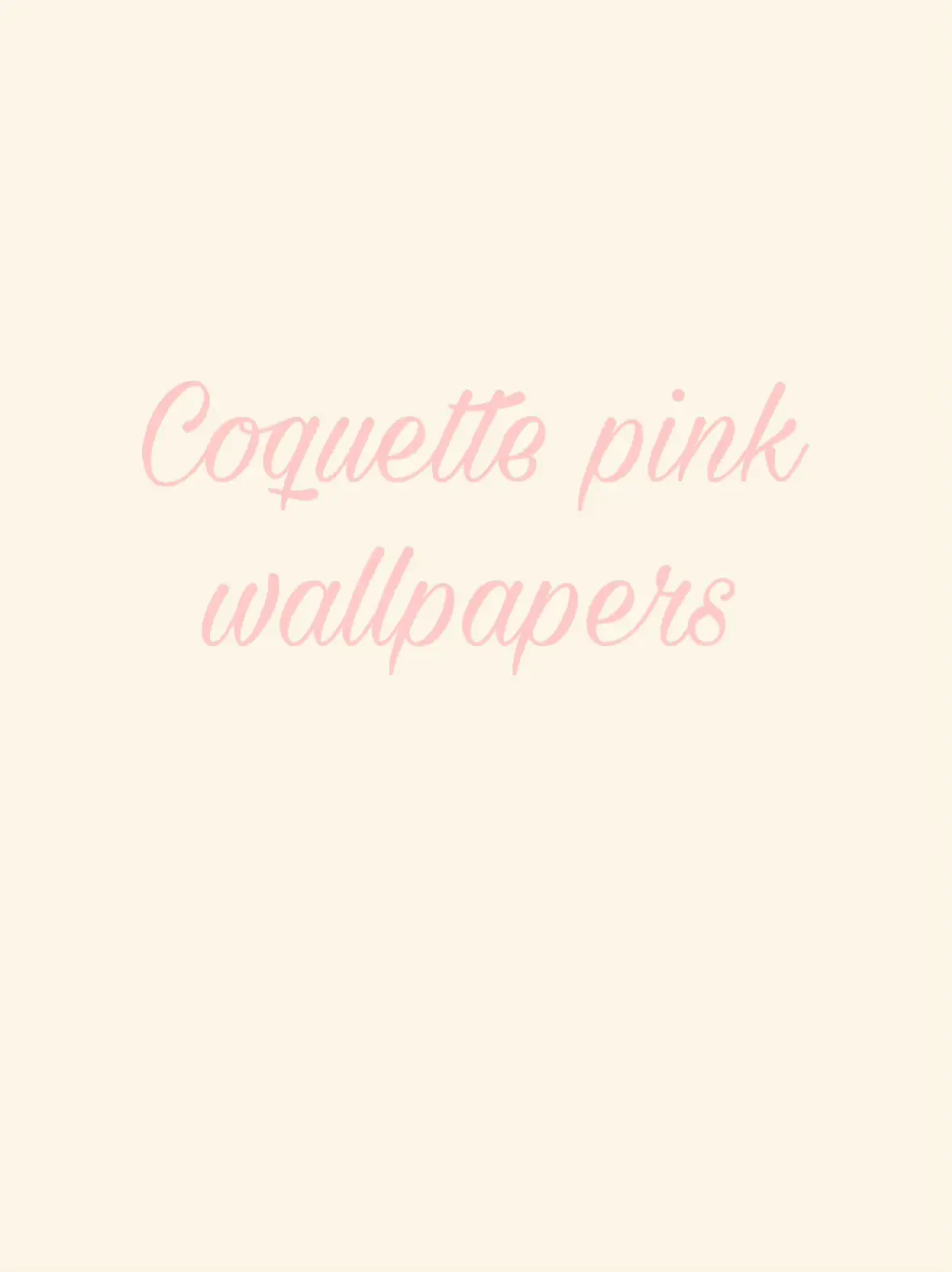 Coquette Wallpaper - Lemon8 Search