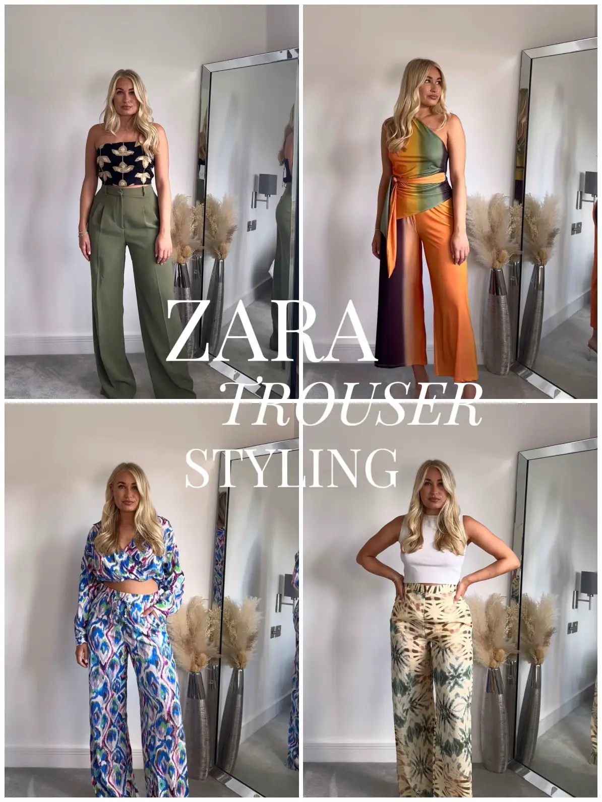 ZARA TROUSERS ~ BEST Essential Basics Try on Pant Review #zara #style # fashion 