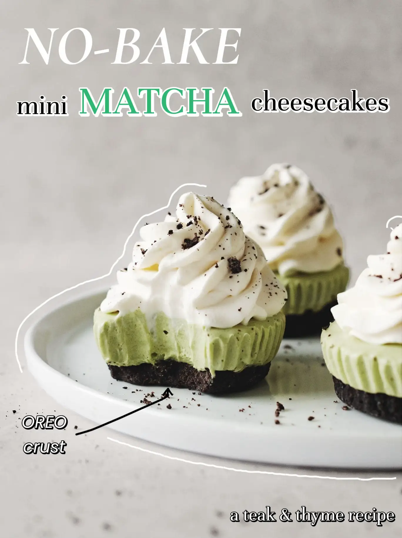 Matcha Mille Crepe Cake - Teak & Thyme