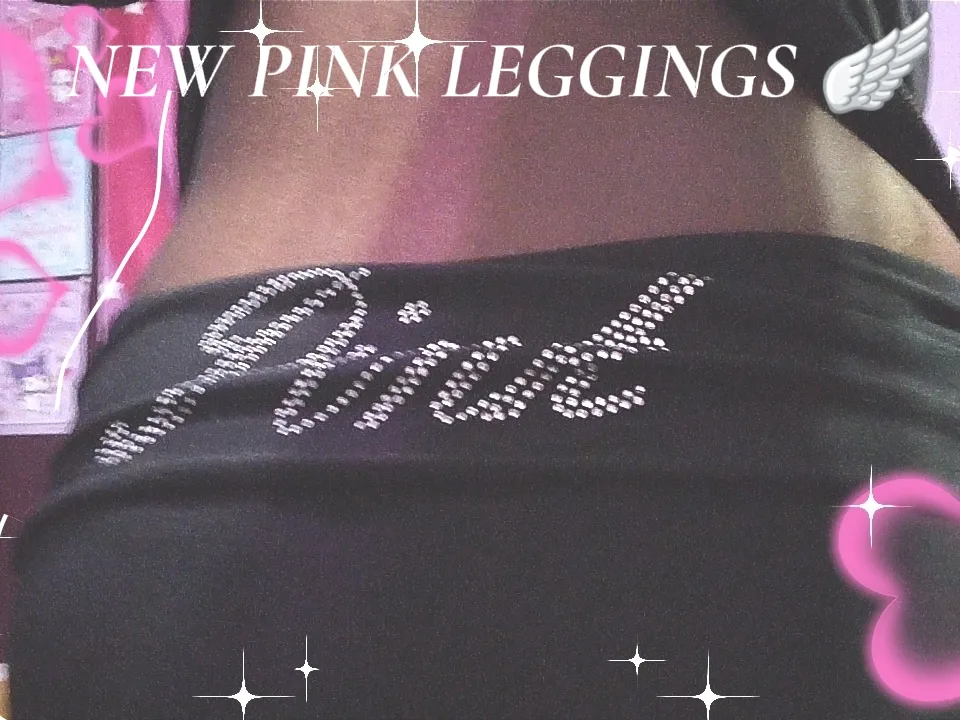 these leggings look so good 🫶🏻 #victoriassecret #pink #leggings