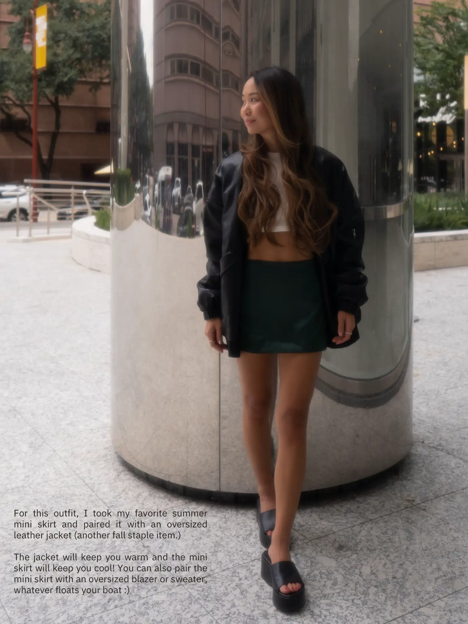 Fall outfit inspo: mini skirt, Gallery posted by stephanie tran
