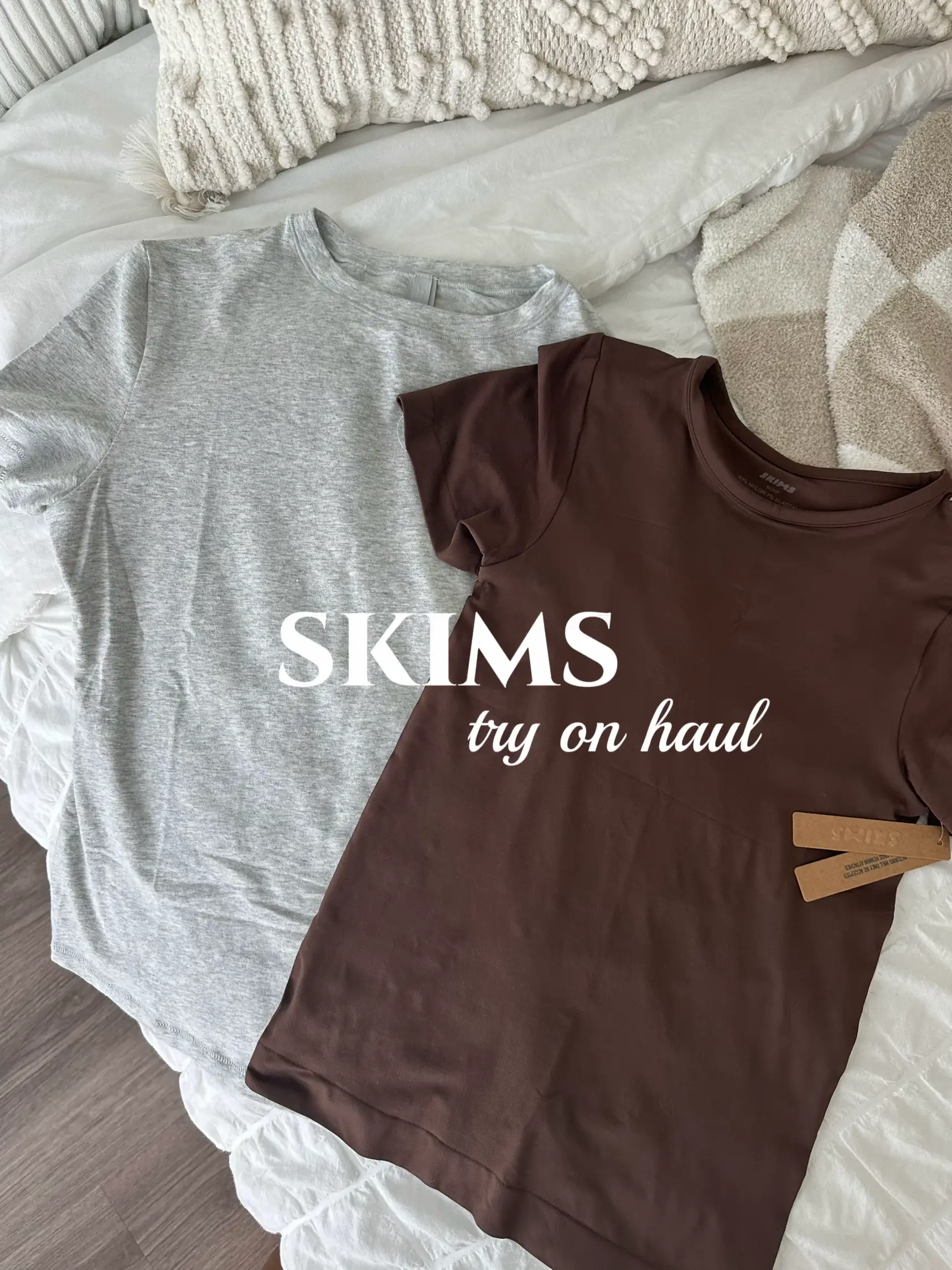Fit to wear: Soft Smoothing T-Shirt from Skims! #skimsreview