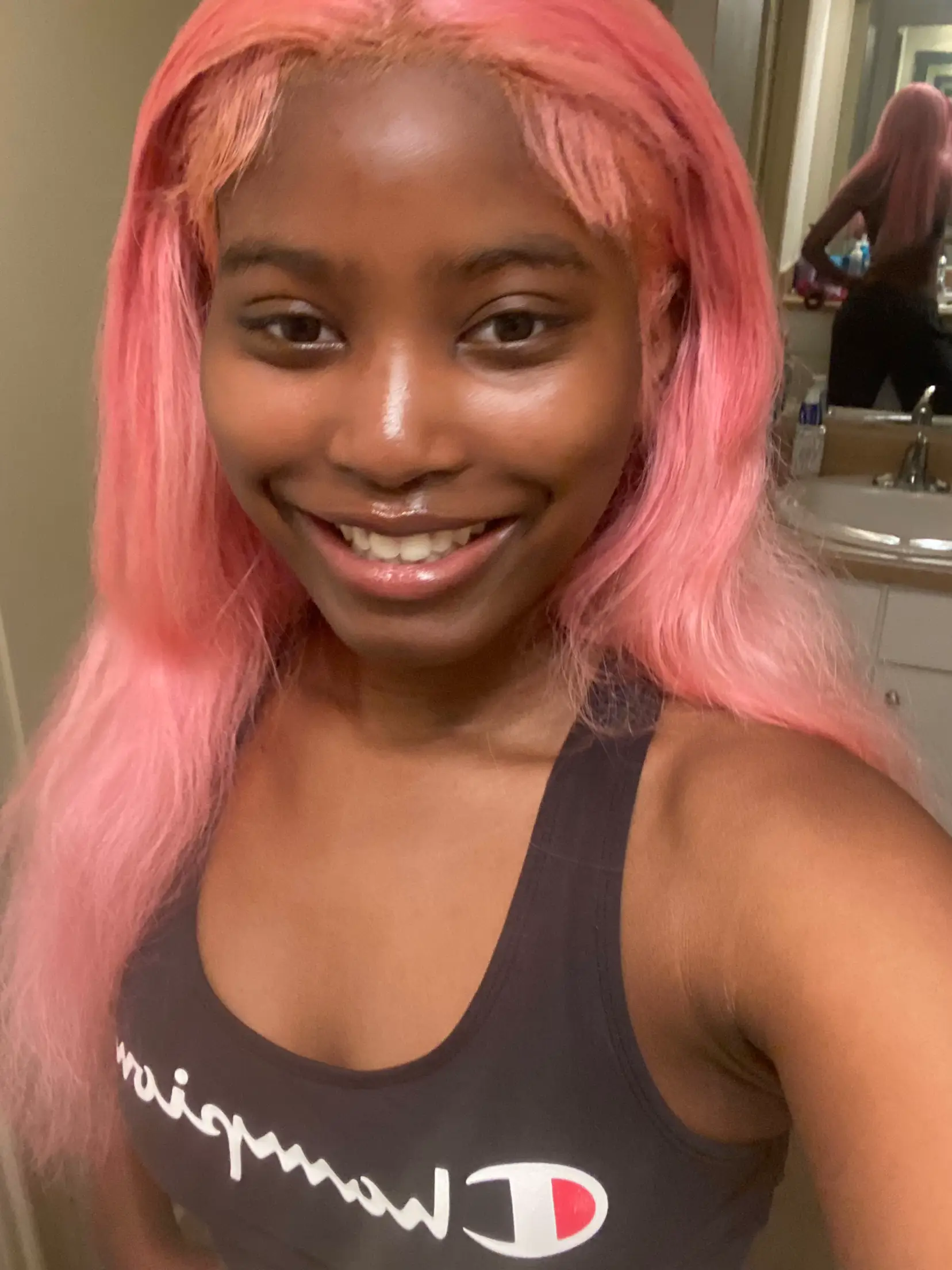 Beginner Friendly Wig Install, Video published by Lafemme_Cecile