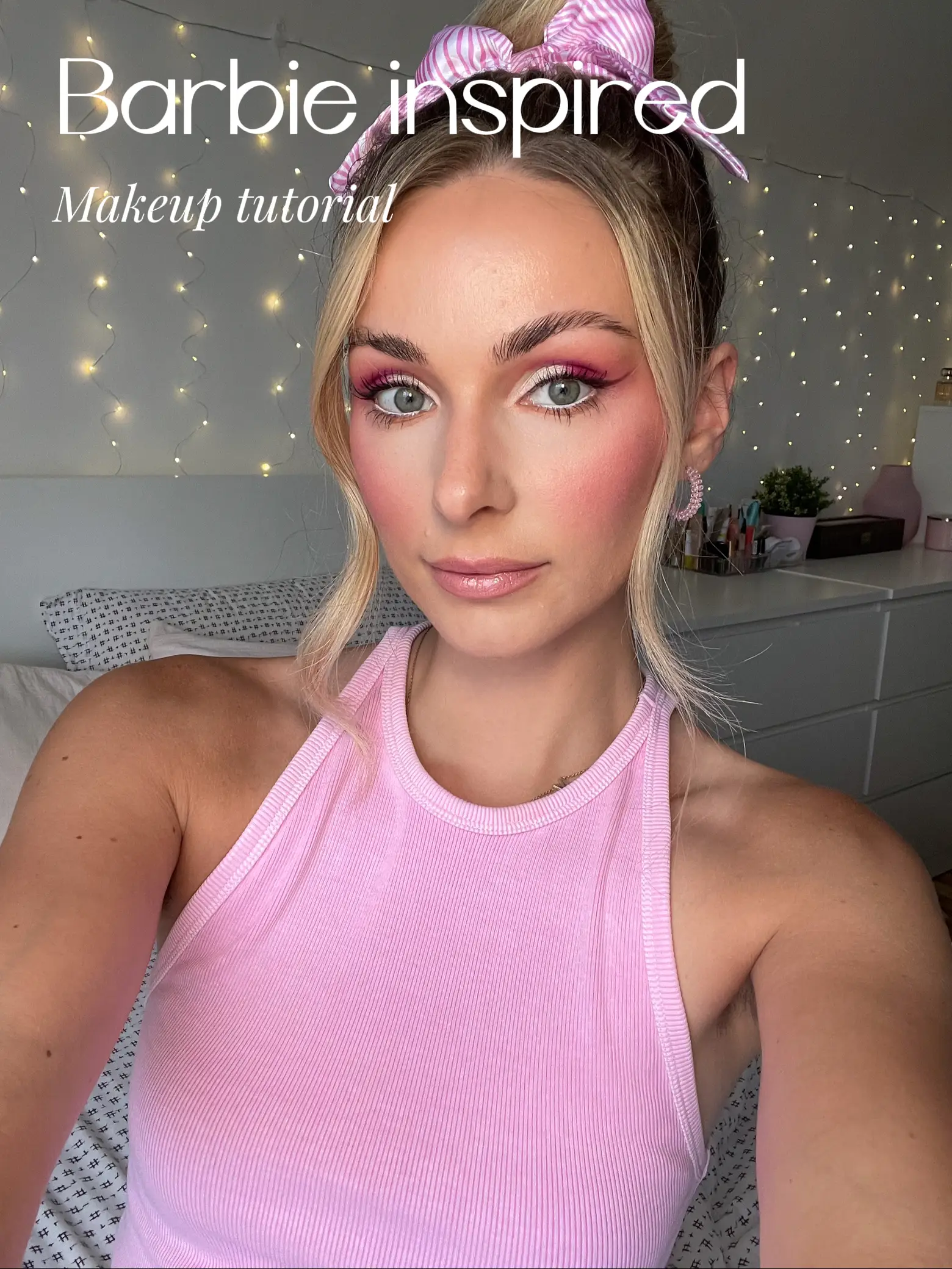 Barbie inspired makeup tutorial - Lemon8 Search