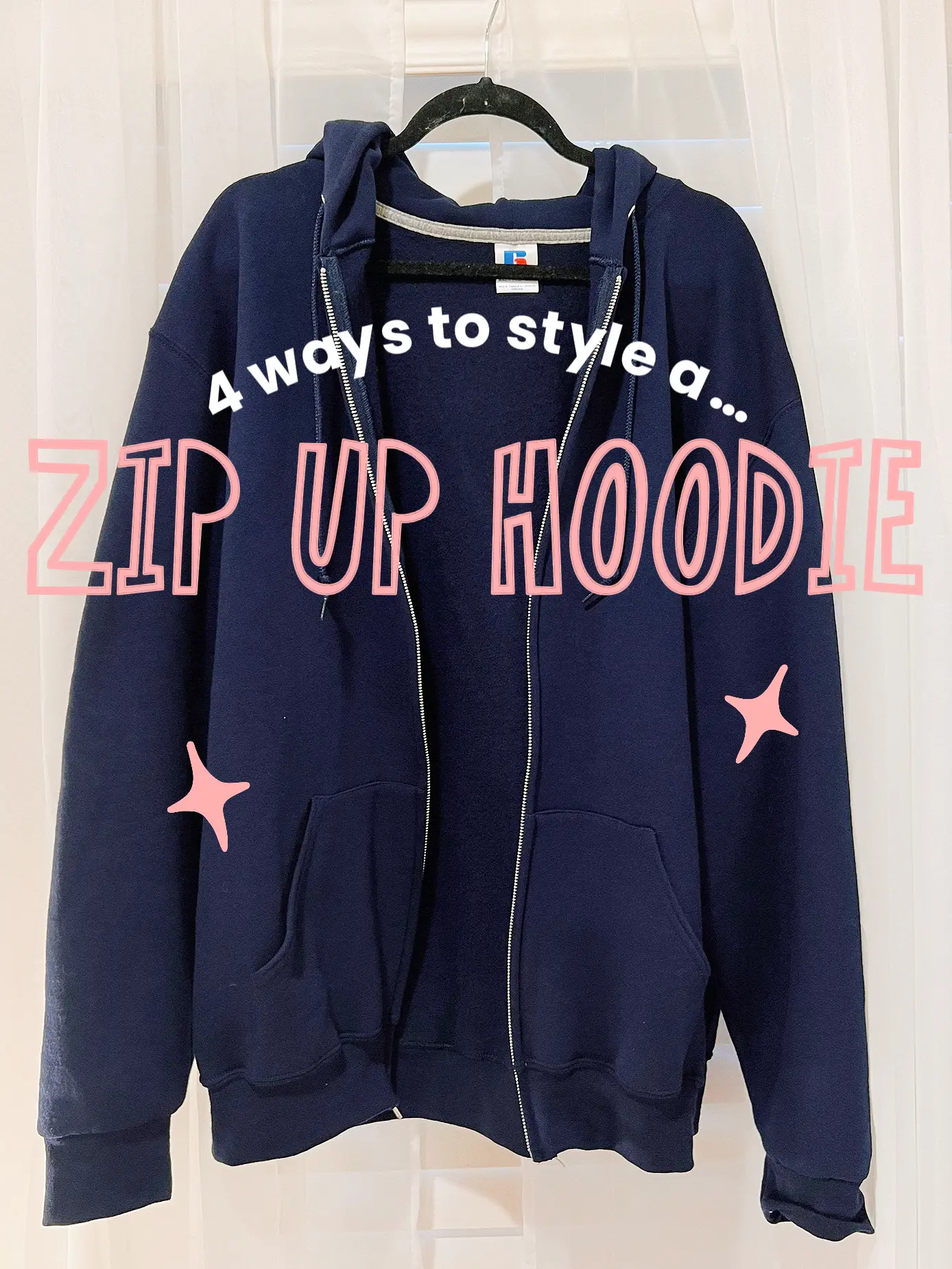 Brandy Melville oversized new york hoodie zip up Green - $56 - From remee