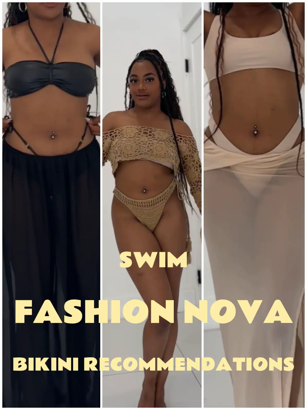 HUGE Bikini Try On Haul! Affordable Fashion Nova Summer Bikini Try