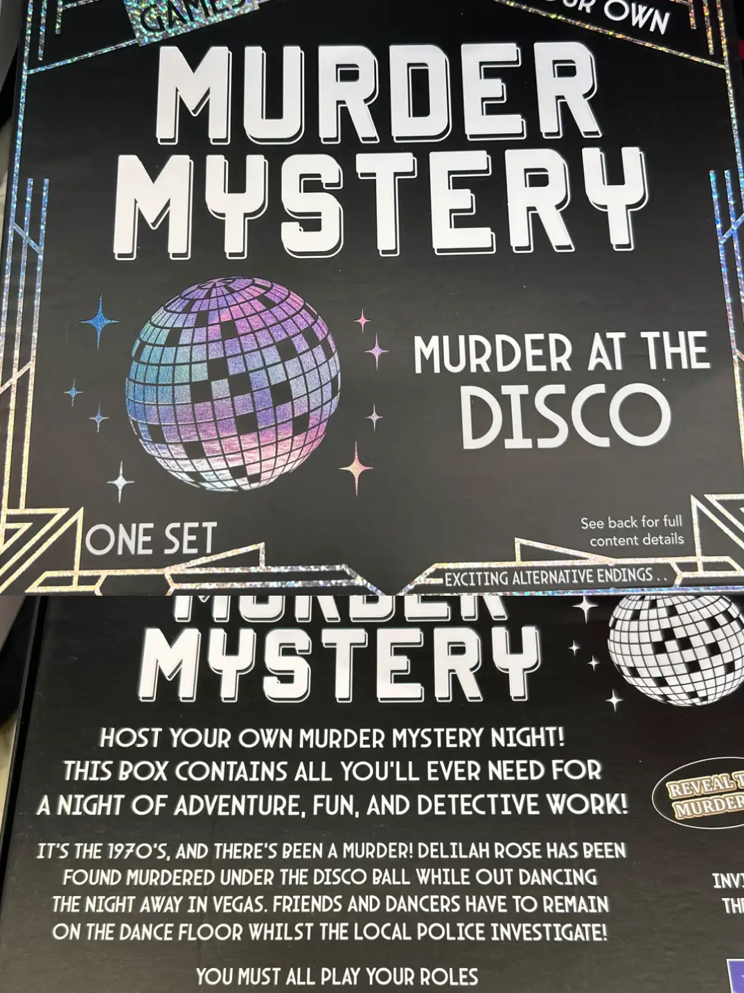 Host Your Own Murder Mystery Game Set, Five Below