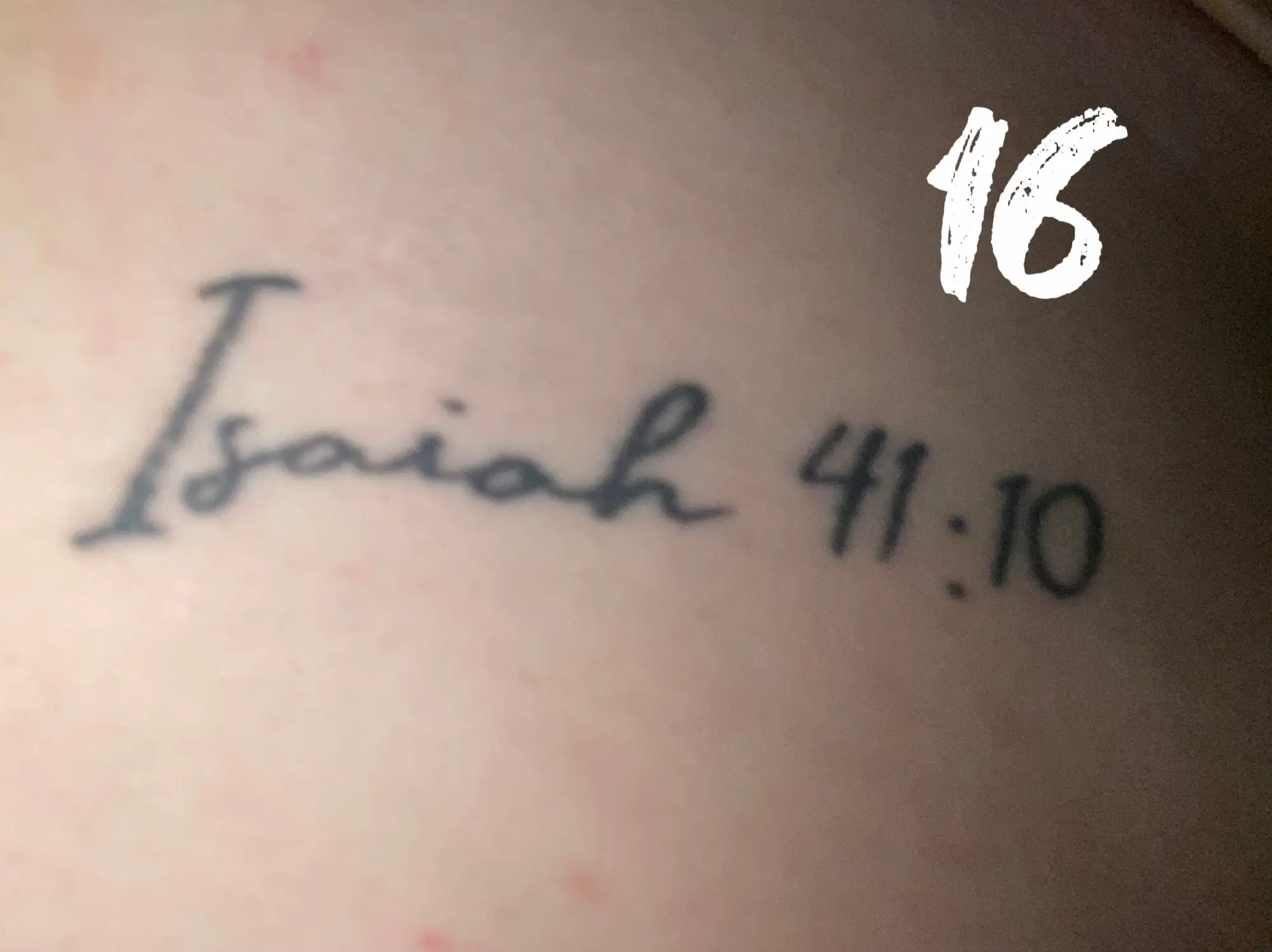 isaiah 41 10 tattoo