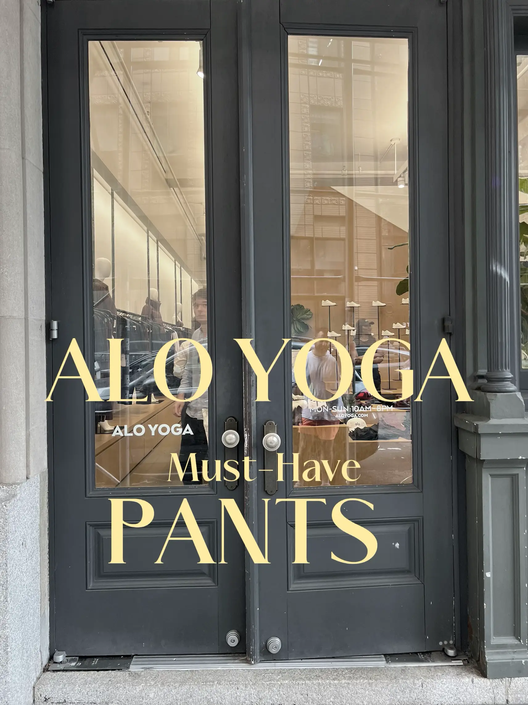 alo yoga international wide leg city pant - Lemon8 Search