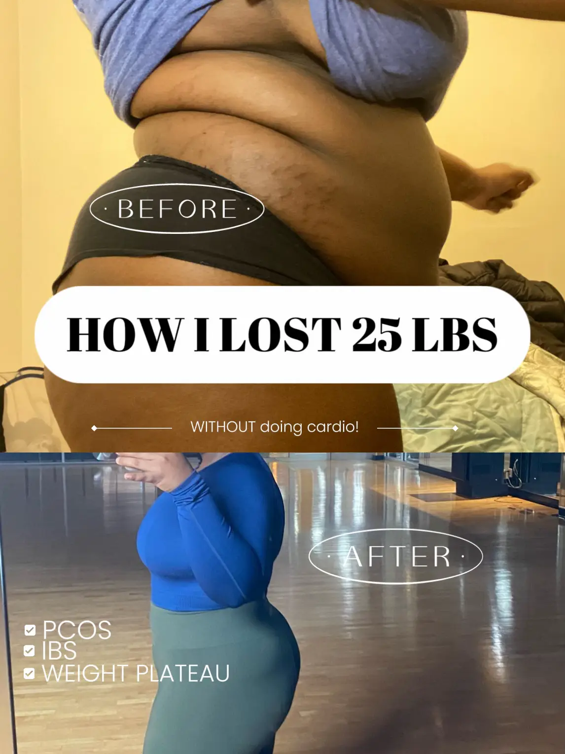 PCOS Weight Loss Transformation - How We Lost 20 KG ( 3 St)