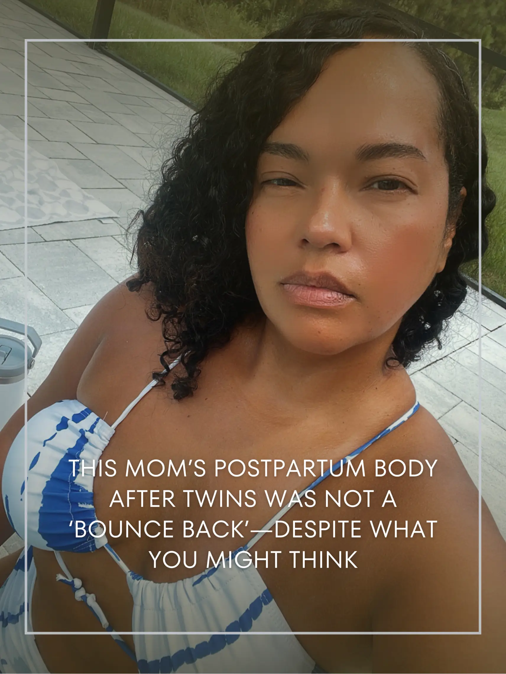 Mom's Postpartum Body Photo
