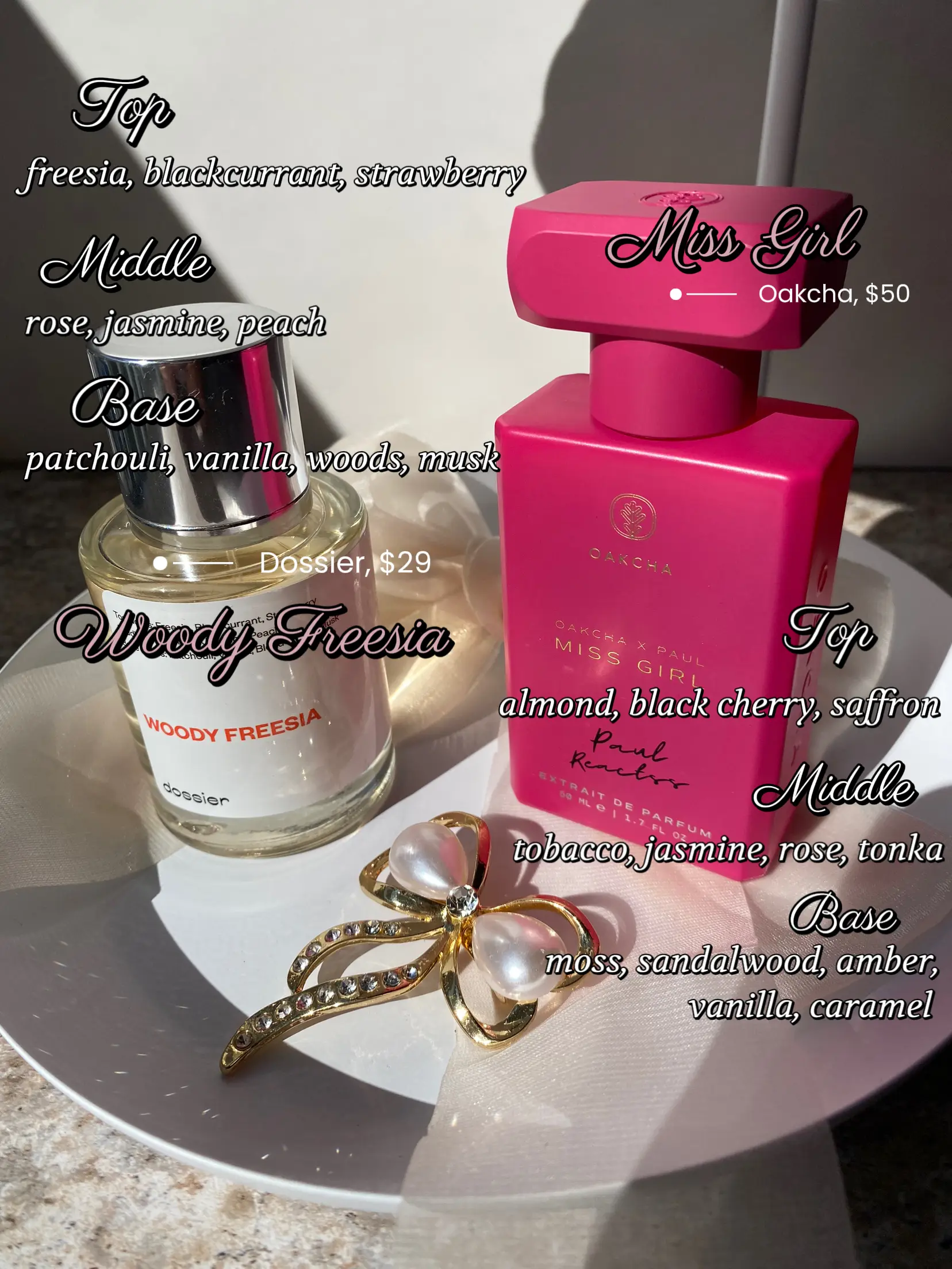 Romantic & sophisticated wedding perfumes